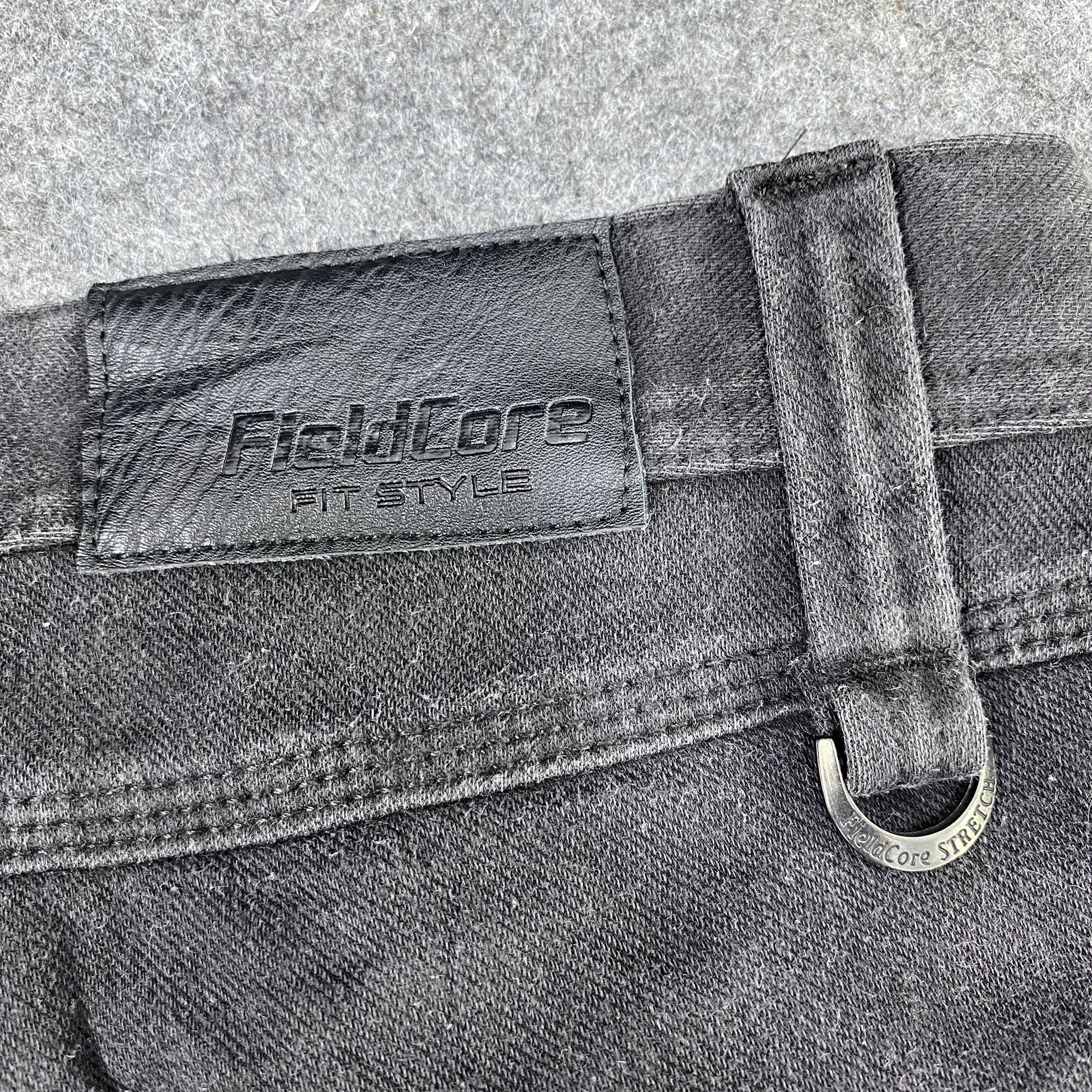 Japanese Brand Fieldcore Fit Style Black Cargo Pants - C035 Size US 33 - 12 Thumbnail