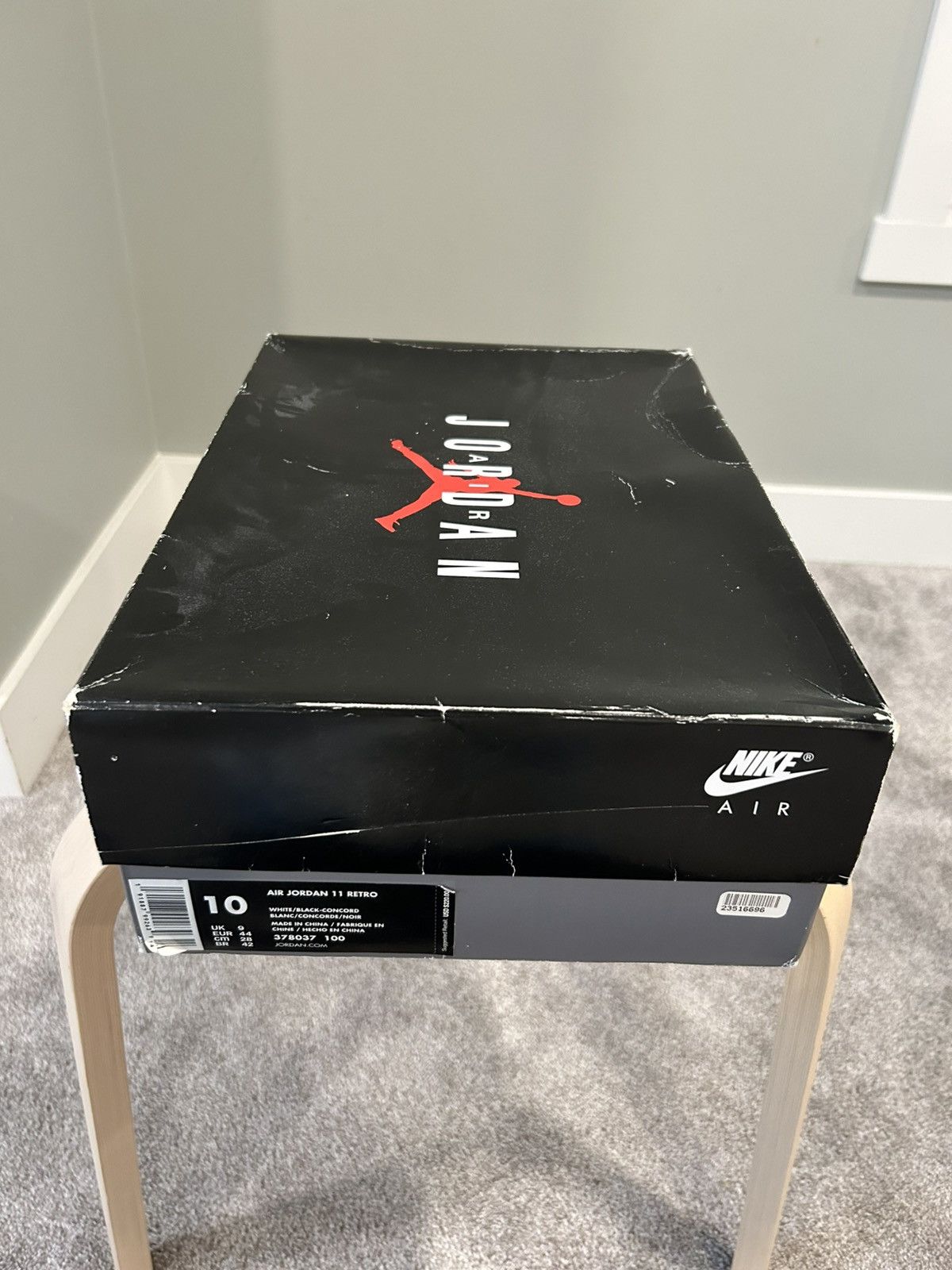 Jordan Brand Jordan 11 Retro Low 'Concord-Bred' Size US 10 / EU 43 - 10 Thumbnail