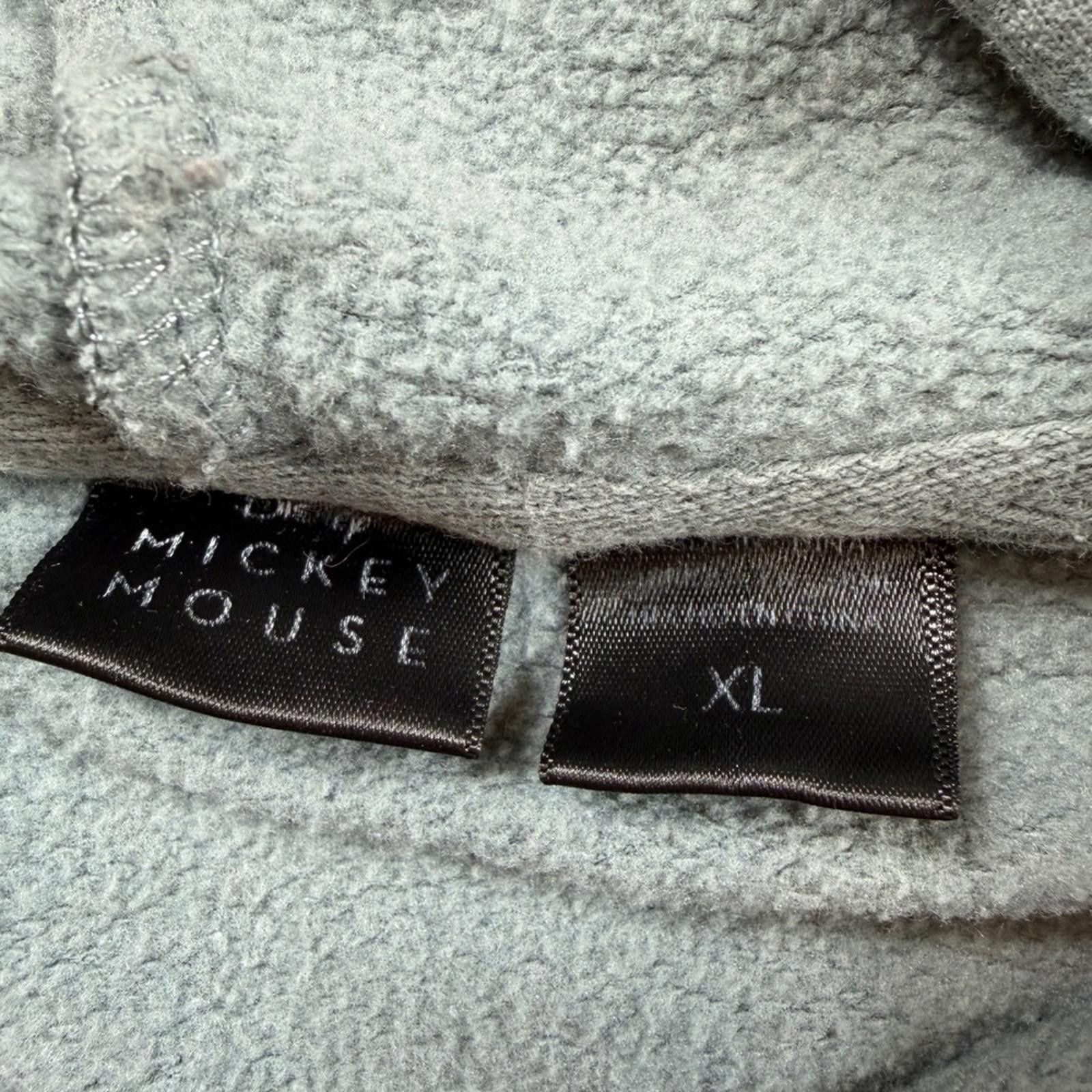 Disney Disney Mickey Mouse Hoodie Mens XL Sage Pullover Sweatshirt Size US XL / EU 56 / 4 - 4 Thumbnail