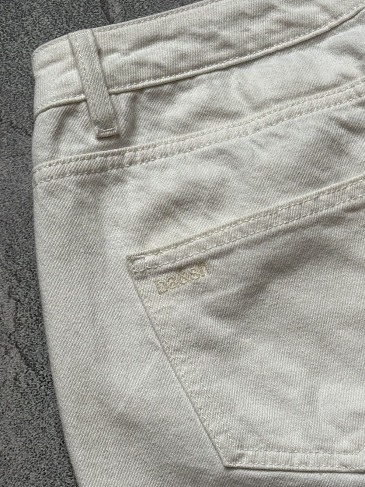 ba&sh BA&SH 3 Wmns white Jean pant trouser chino Size 26" / US 2 / IT 38 - 12 Thumbnail