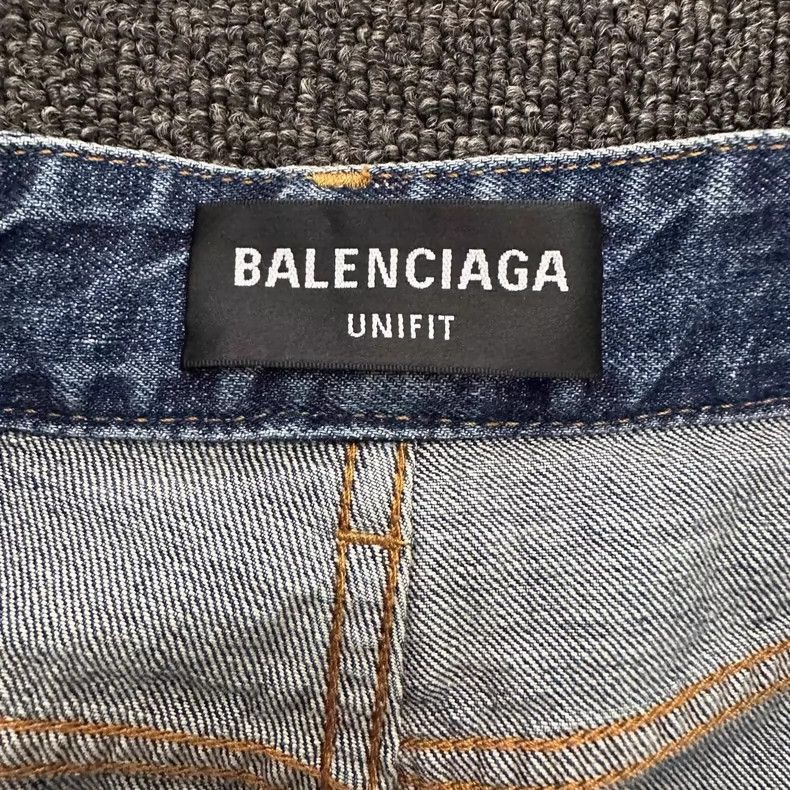 Balenciaga Balenciaga SS21 Layered Shirt and Denim Pants-2506 Size US 26 / EU 42 - 7 Thumbnail