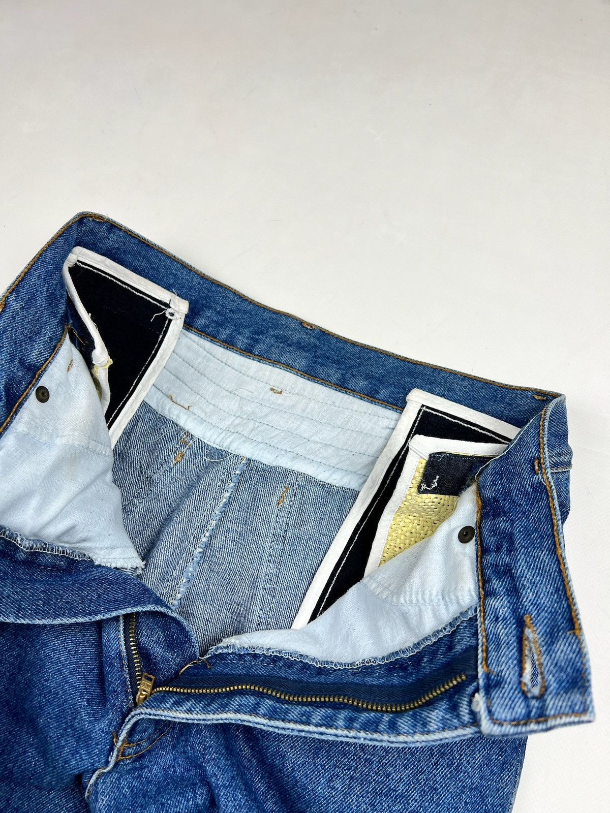 Vintage Vintage Giali Motorcycle Jeans Pants Size US 30 / EU 46 - 5 Thumbnail