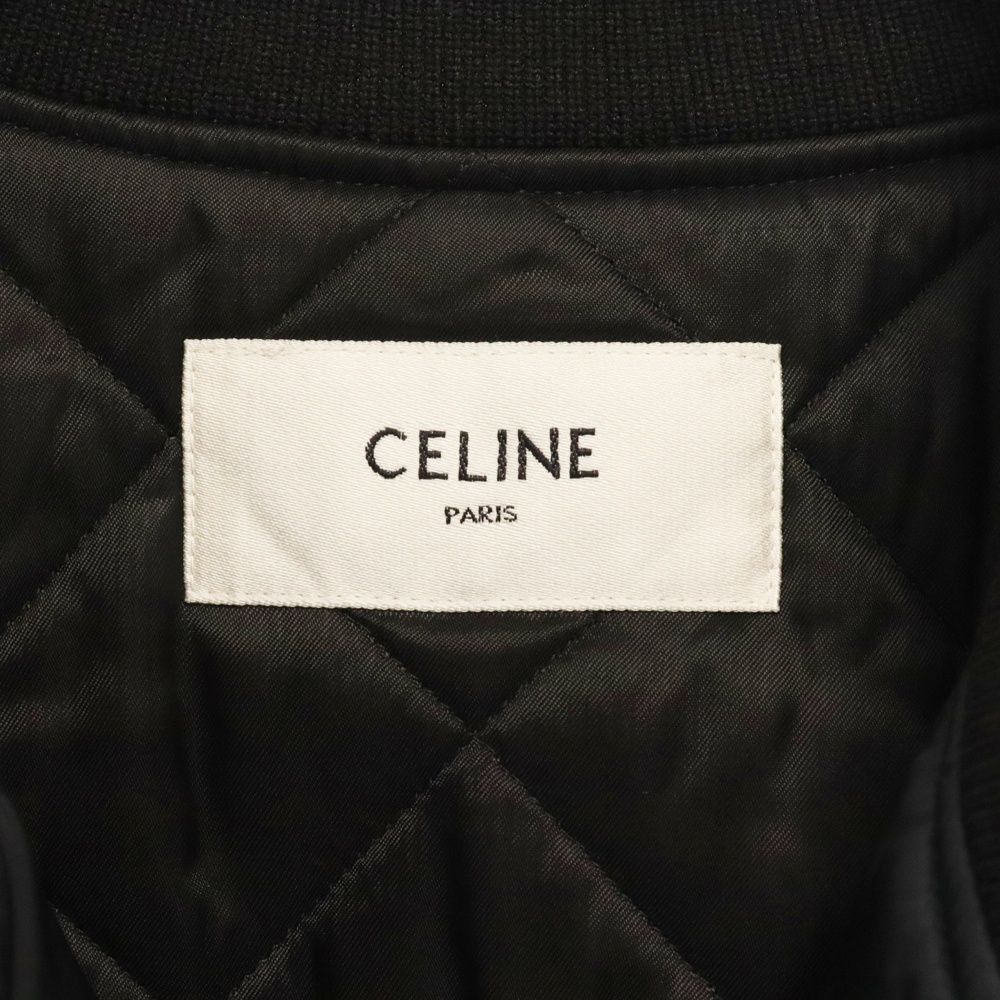 Celine Celine Paris Loose Teddy Jacket in Nylon Bomber Size US L / EU 52-54 / 3 - 4 Thumbnail
