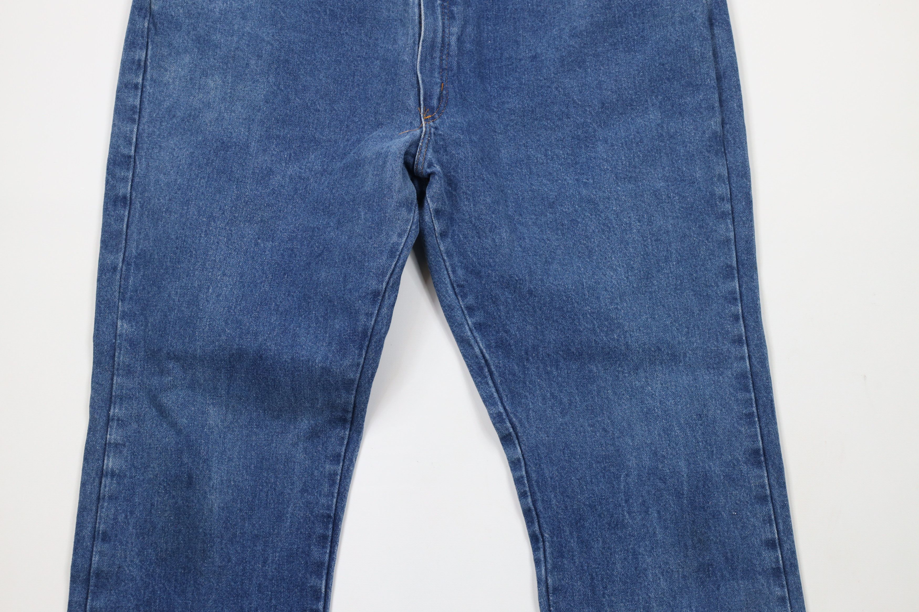 Vintage Vintage 70s Streetwear Straight Leg Denim Jeans Blue USA Size US 40 / EU 56 - 3 Thumbnail