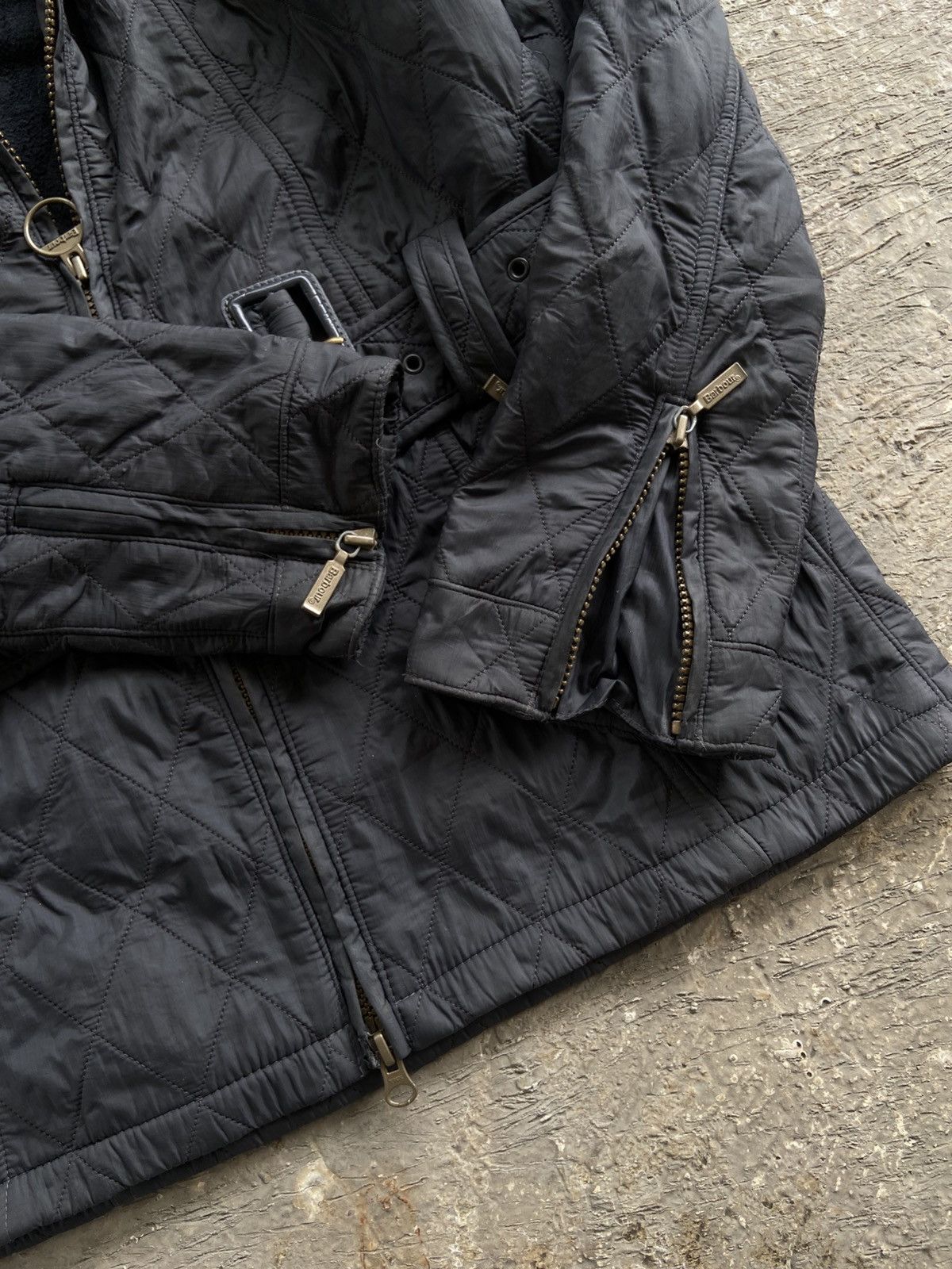 Barbour 1990s Barbour - Grace Polar Quilted Jacket Size M / US 6-8 / IT 42-44 - 12 Thumbnail