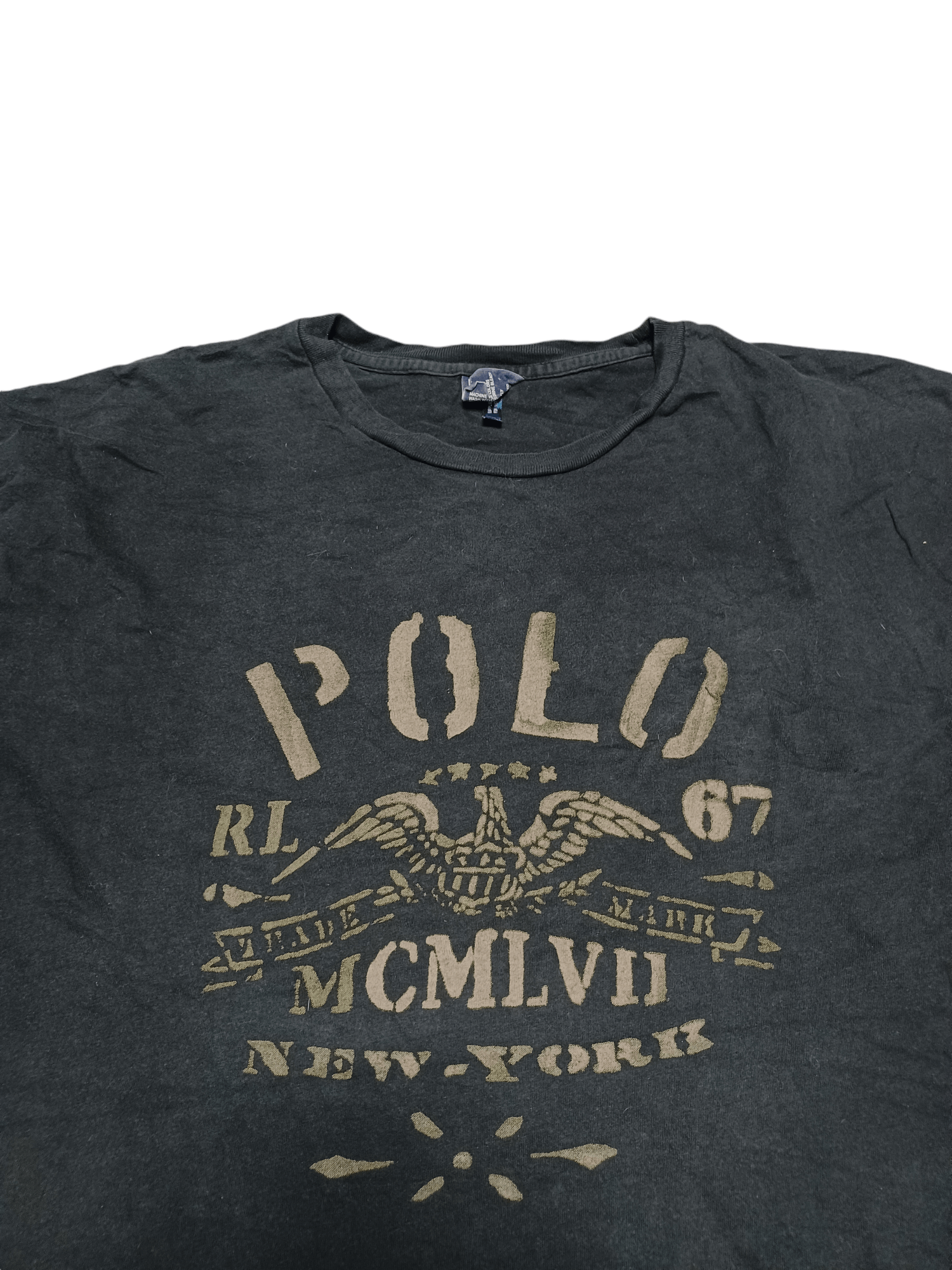 Polo Ralph Lauren CHIEF KEEF POLO RALPH LAUREN NEW YORK VINTAGE TEE Size US M / EU 48-50 / 2 - 2 Thumbnail