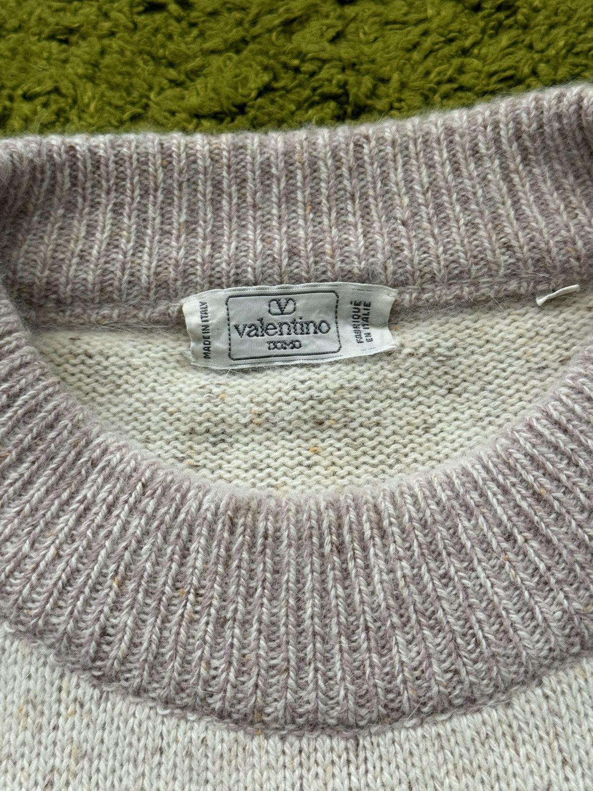 Valentino × Vintage Valentino 1990s archive vintage wool angora blend sweater Size US L / EU 52-54 / 3 - 3 Thumbnail