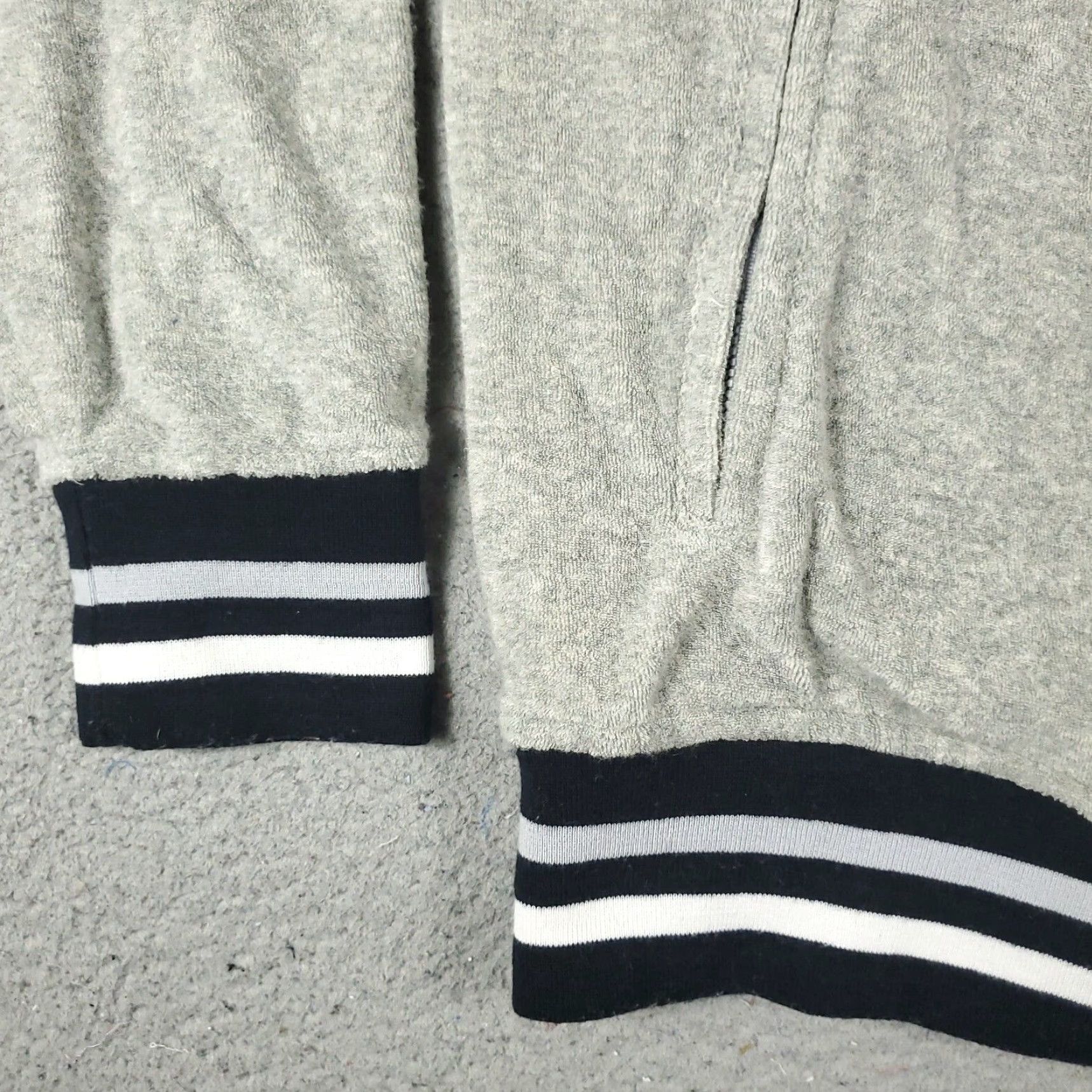 Champion Champion Jacket Mens Medium Gray Fleece Full Zip Up Track Sweater Coat Casual Size US M / EU 48-50 / 2 - 4 Thumbnail