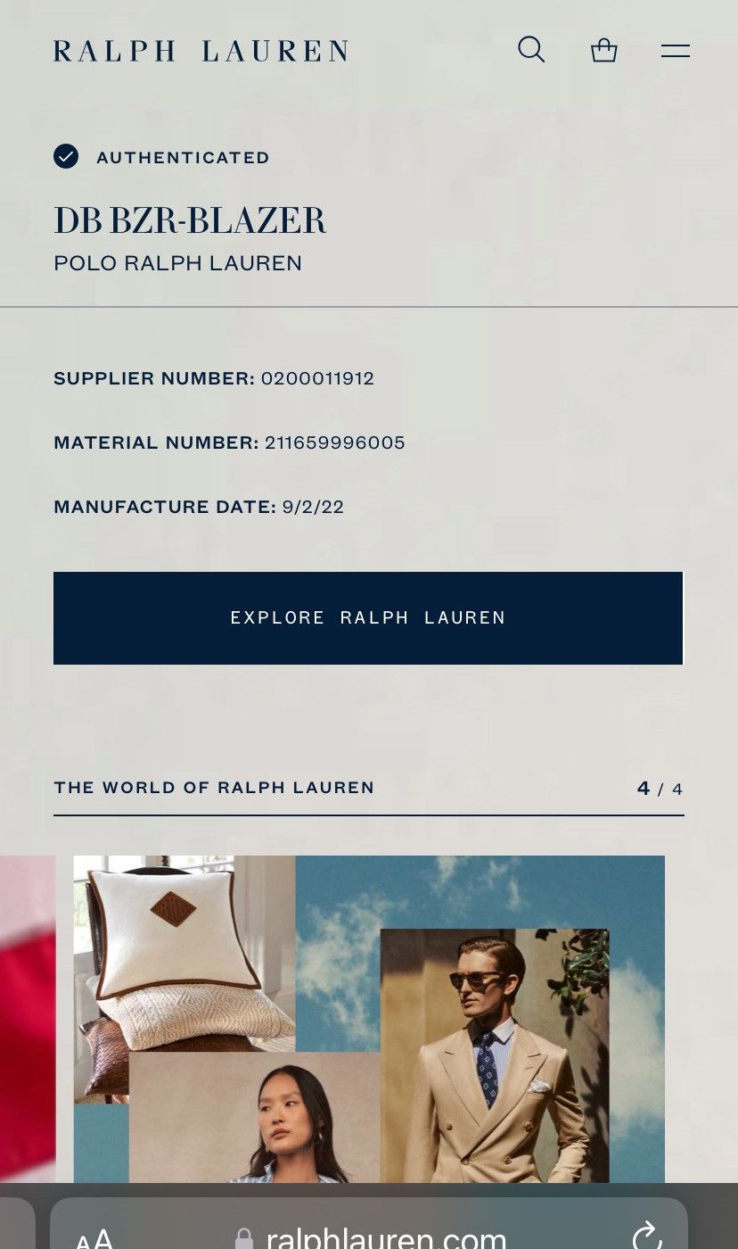 Polo Ralph Lauren POLO RALPH LAUREN Knit Double Breasted Blazer Size S / US 4 / IT 40 - 15 Thumbnail