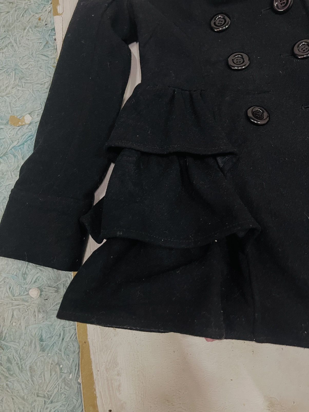 Japanese Brand Love Toxic Nice Wool Jacket (07) Size XS / US 0-2 / IT 36-38 - 6 Thumbnail