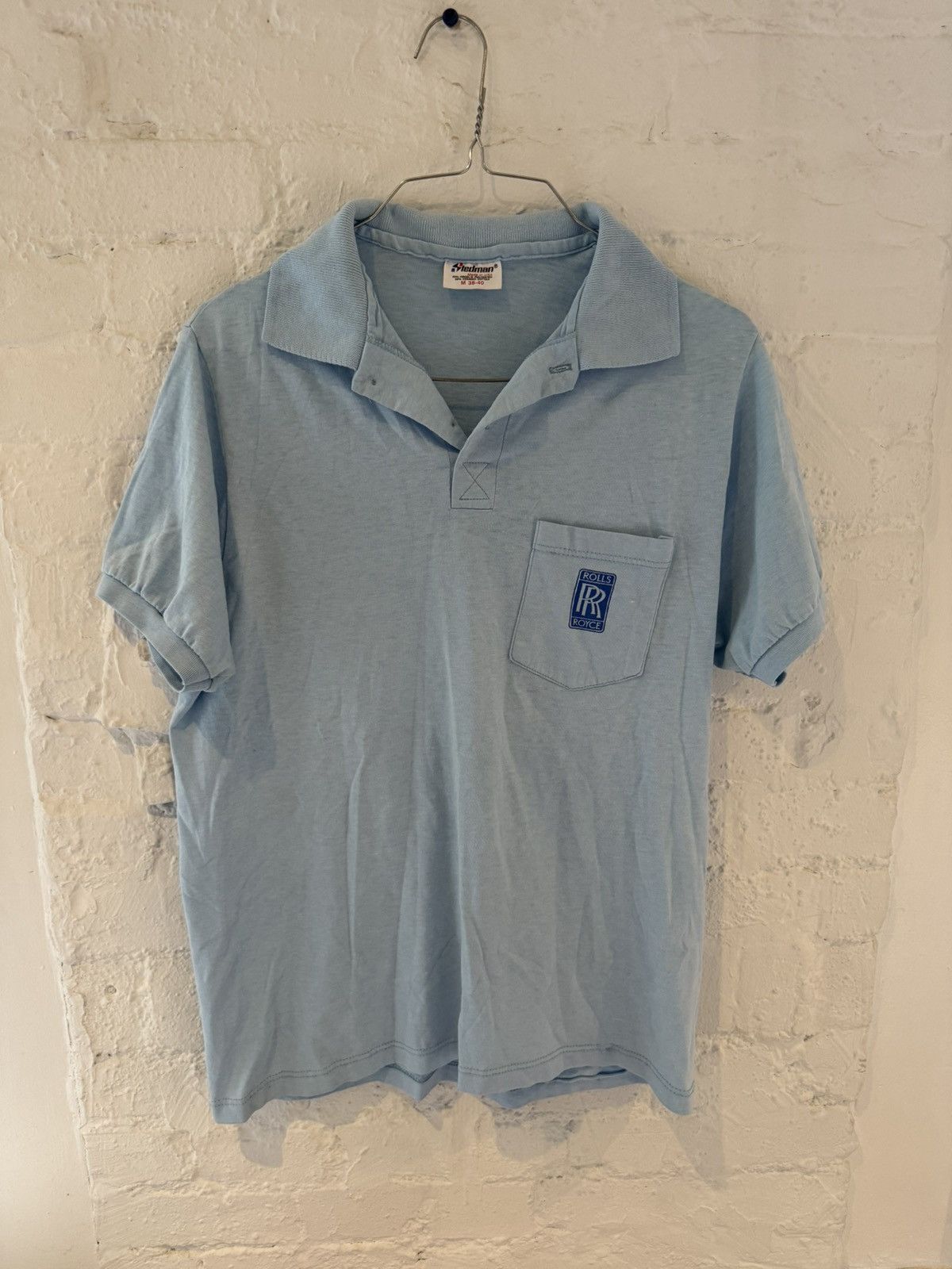 Vintage RARE: Vintage Rolls Royce Mechanic Shirt Size US S / EU 44-46 / 1 - 1 Thumbnail