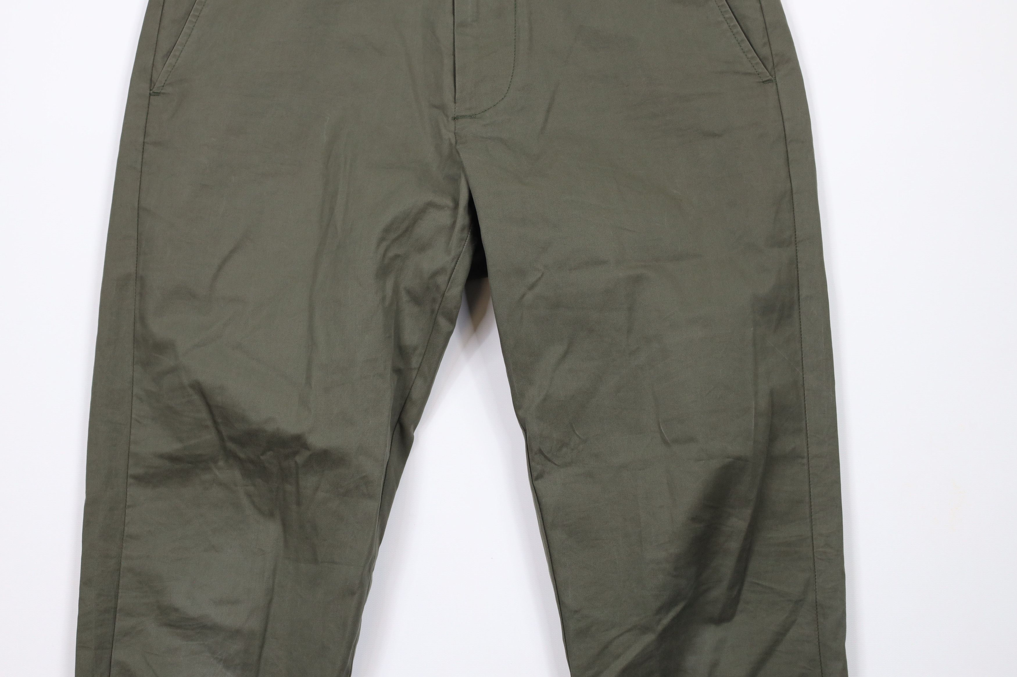Madewell × Vintage Madewell Lightweight Relaxed Taper Leg Chino Pants Green Size US 32 / EU 48 - 3 Thumbnail