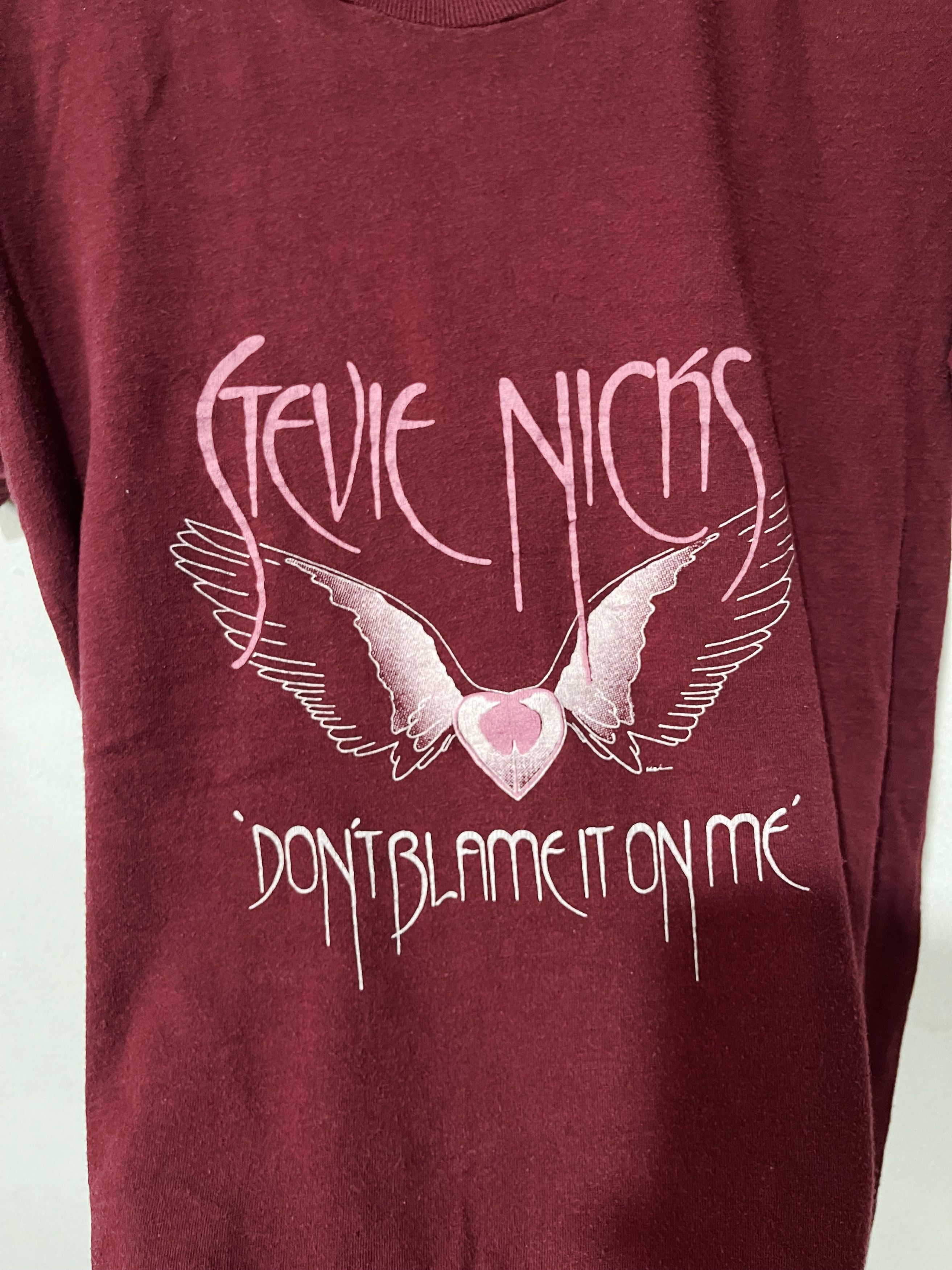 Band Tees × Vintage Vintage 1983 Stevie Nicks Shirt Size US XXS / EU 40 - 2 Thumbnail