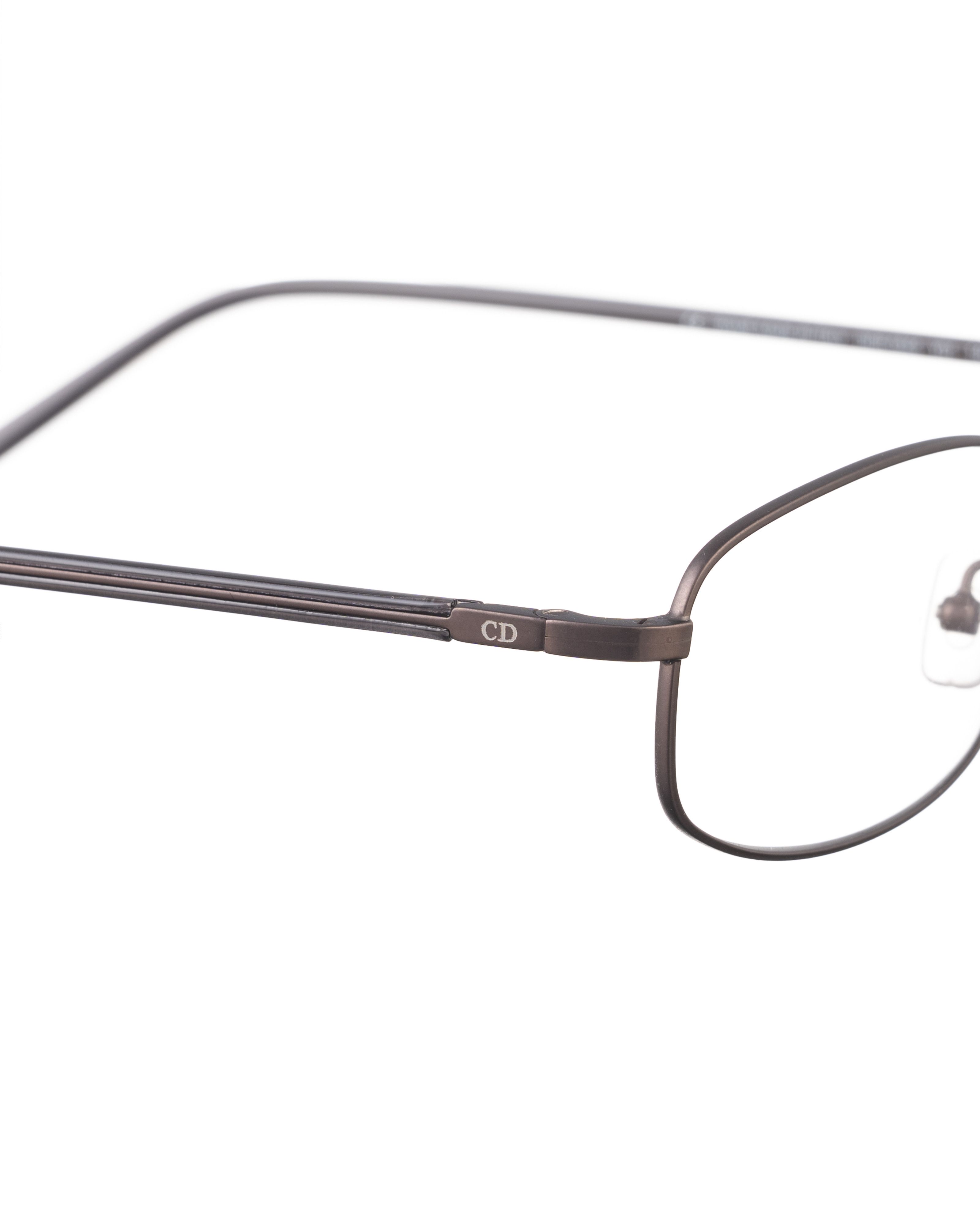 Dior Dior 00s Dark Brown Matte Classic Thin Glasses Size ONE SIZE - 2 Thumbnail
