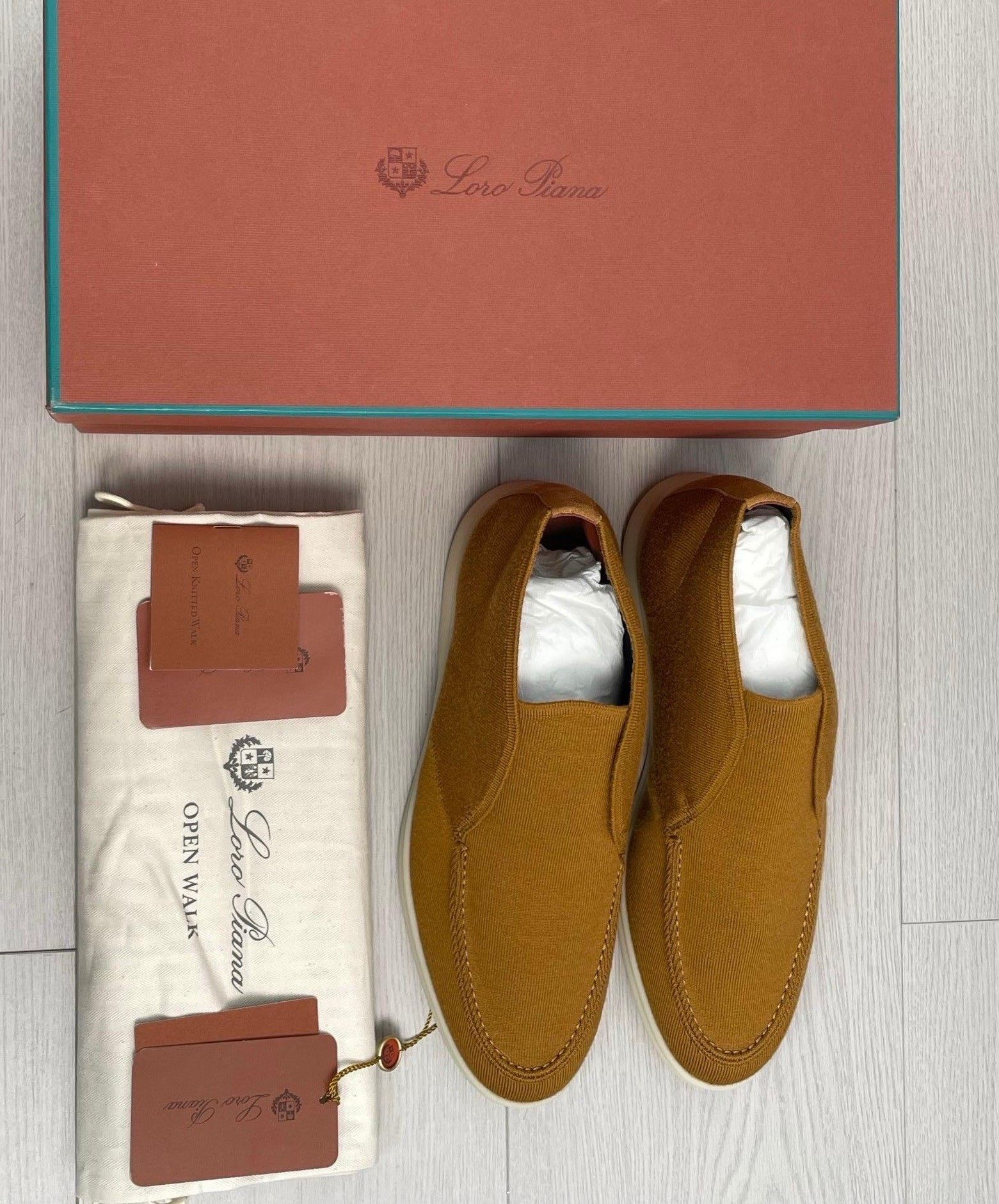 Loro Piana Loro Piana Knit Wool Brown Lowtop Sneakers 42 Men Size US 9 / EU 42 - 1 Thumbnail