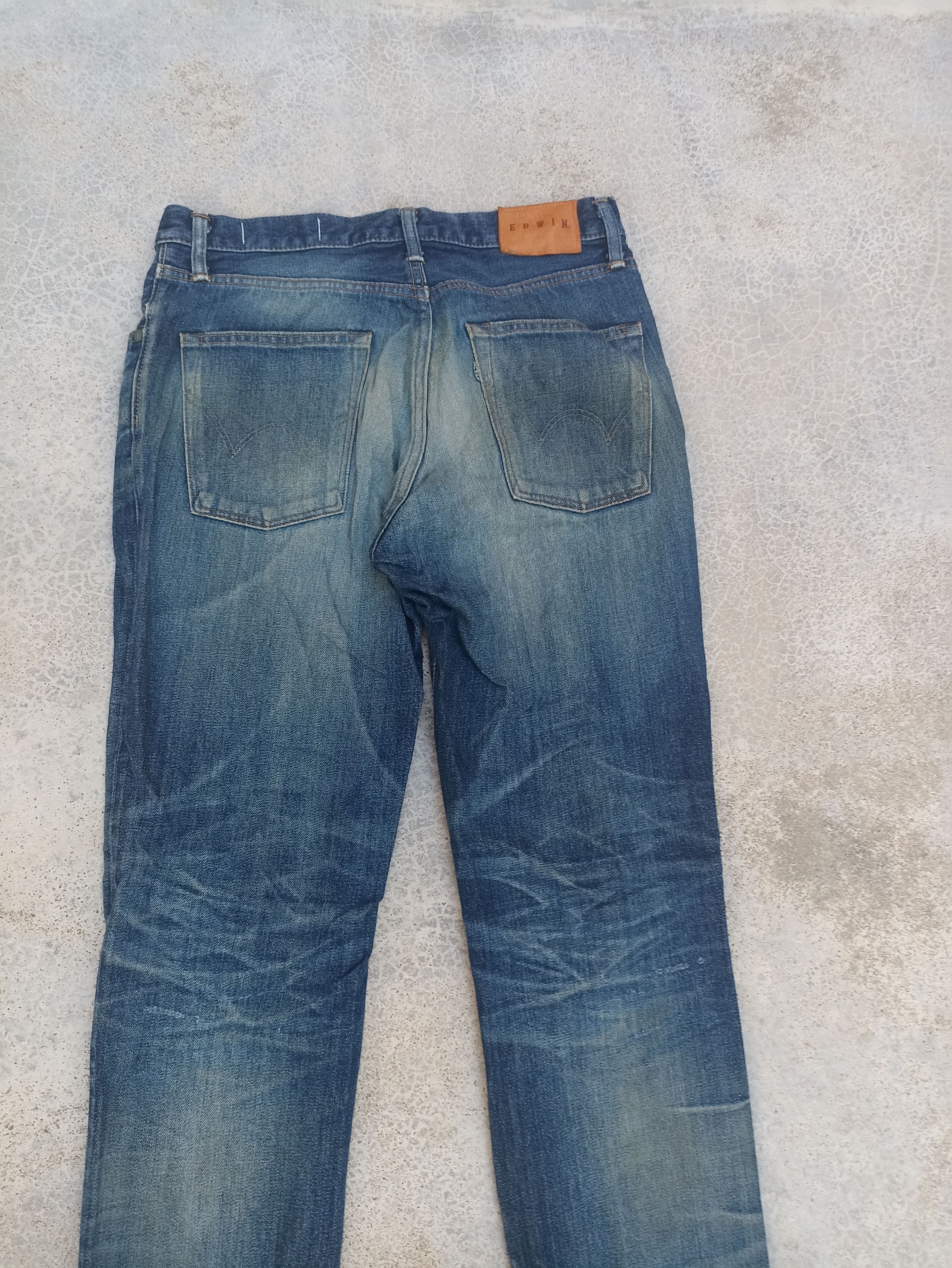 Beauty Beast Vintage Edwin jeans distressed If six was nine Size US 30 / EU 46 - 5 Thumbnail