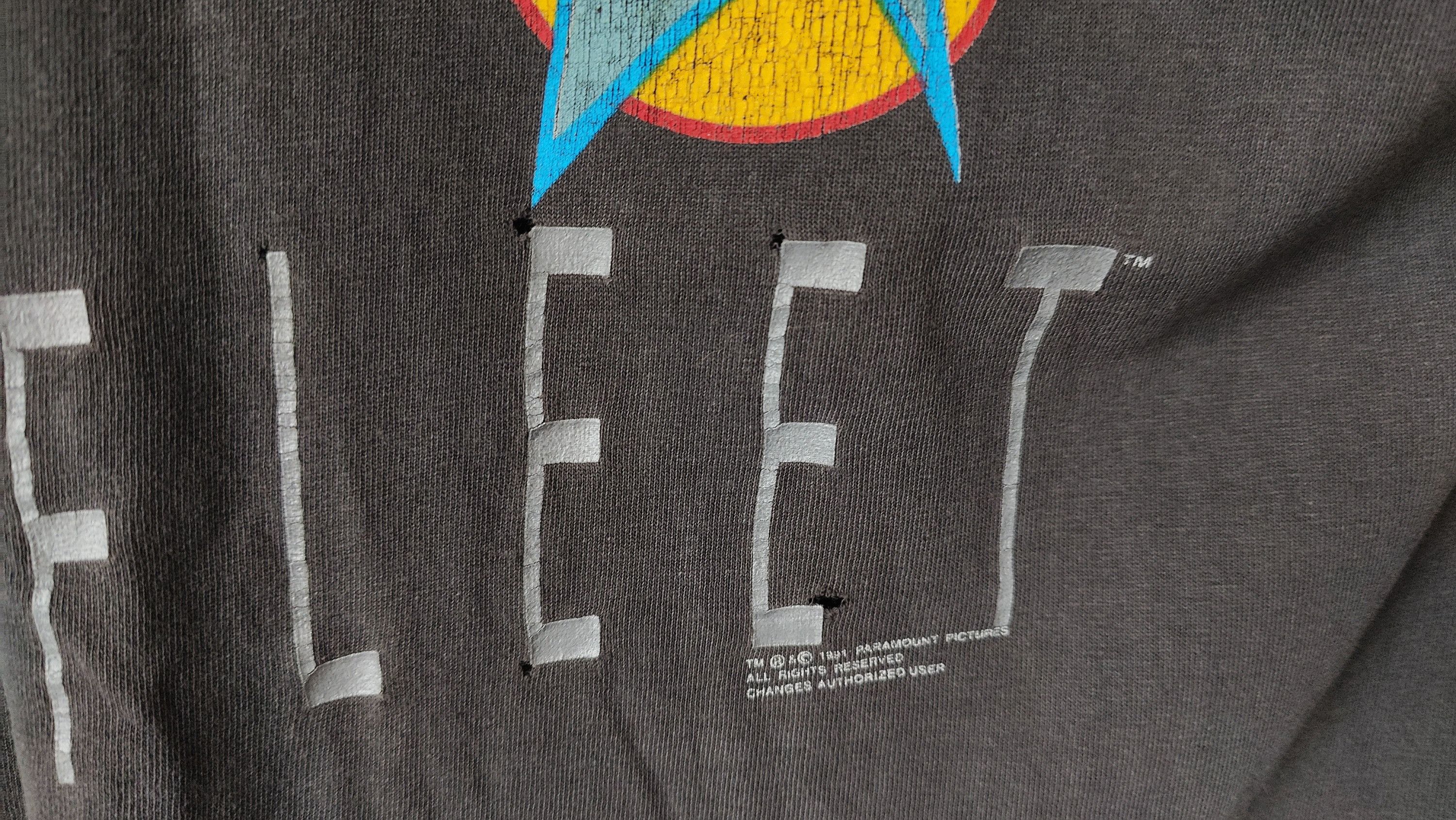 Vintage Vintage 1991 Star Trek Starfleet vs Klingons VTG Tshirt Size US XL / EU 56 / 4 - 6 Thumbnail