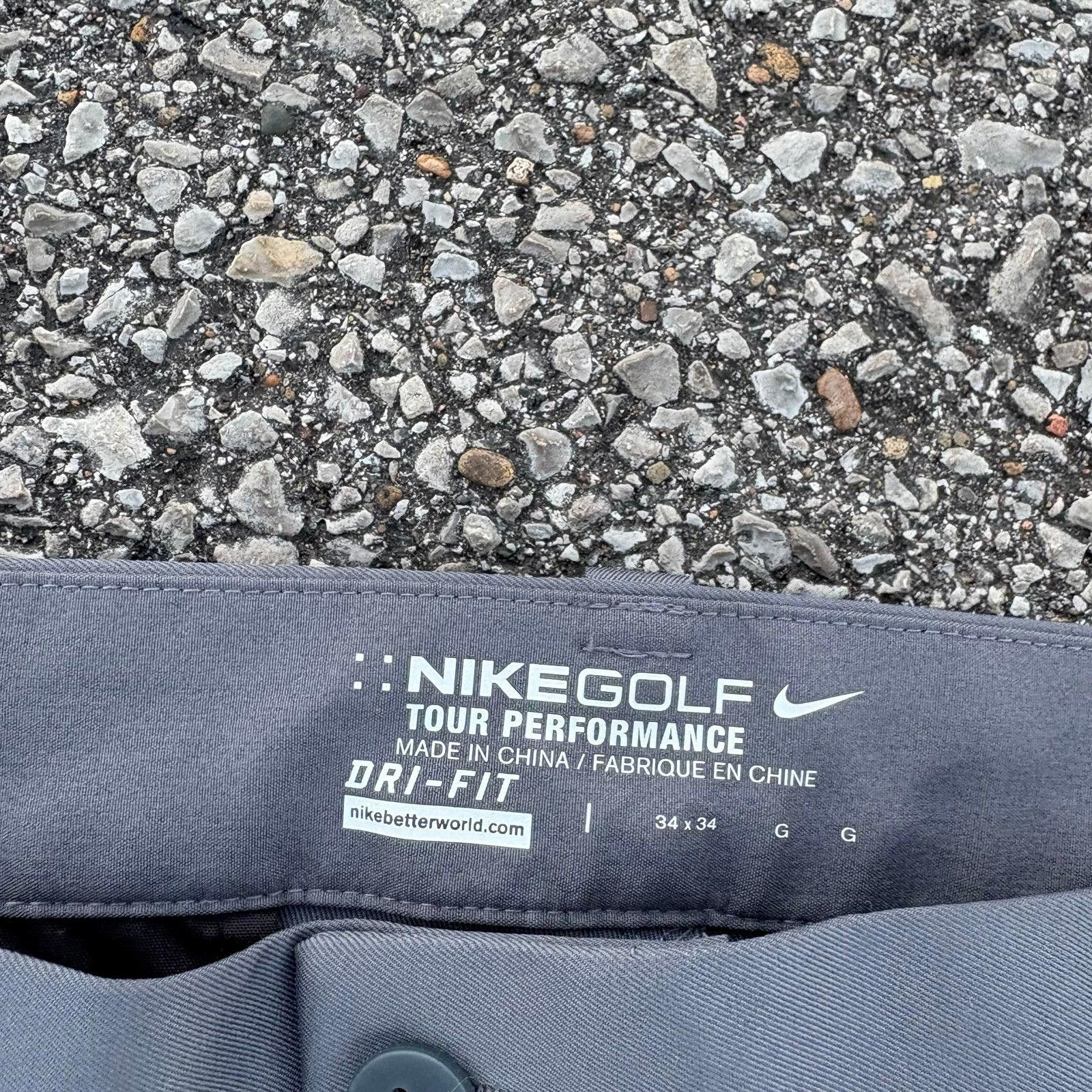 Nike Gray Nike Golf Dri fit pants Size US 34 / EU 50 - 3 Thumbnail