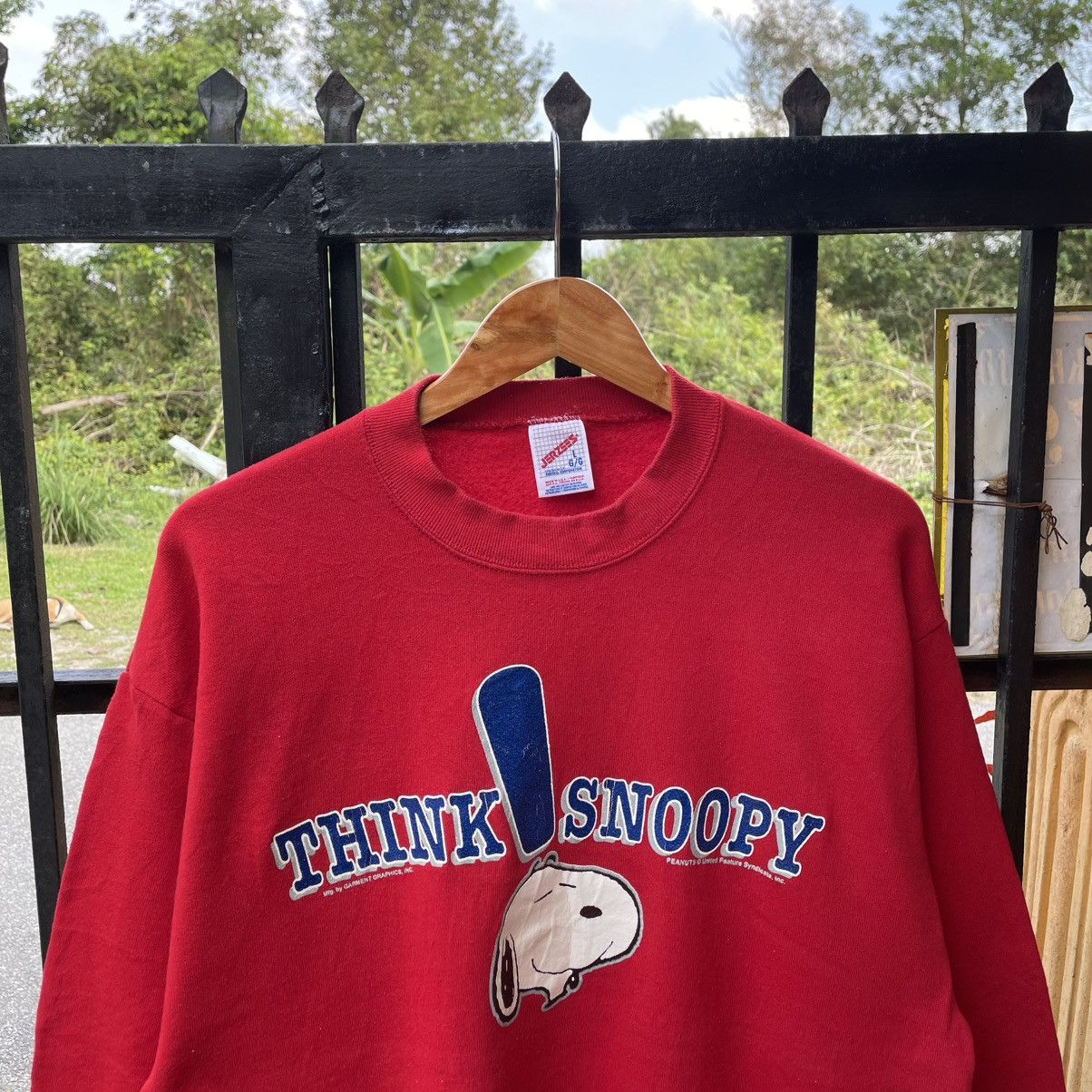 Peanuts 🔥Vintage 90s Peanuts Snoopy Crewneck Jumper Sweatshirts Size US M / EU 48-50 / 2 - 4 Thumbnail