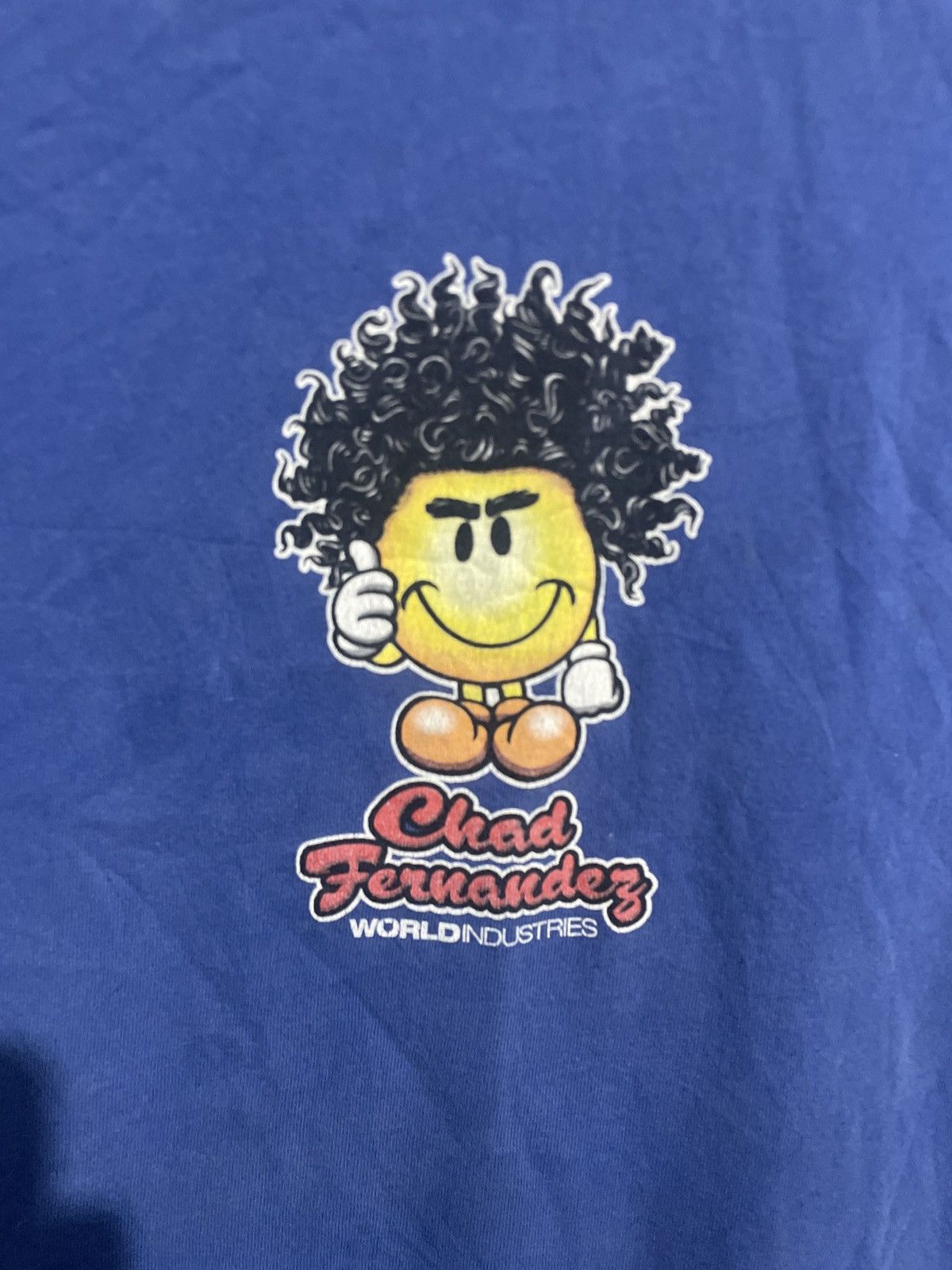 Hook-Ups × Vintage × World Industries Vintage Chad Fernandez X World Industries T-shirt Size XL Size US XL / EU 56 / 4 - 2 Thumbnail