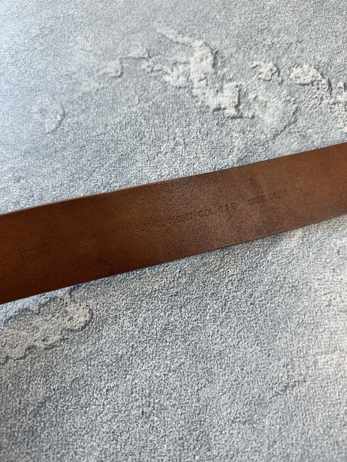 Diesel Vintage Y2K Diesel Belt Leather Metal Logo Japanese Size ONE SIZE - 11 Thumbnail