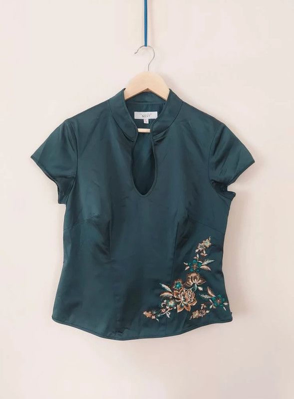 NEXT Next vintage oriental style top 14/16 Size XL / US 12-14 / IT 48-50 - 6 Thumbnail