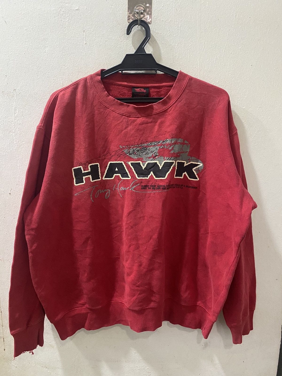 Hawk × Tony Hawk × Welcome Skateboards Vintage Tony Hawk Pro Skater Skateboard Sweatshirt Size US L / EU 52-54 / 3 - 1 Thumbnail