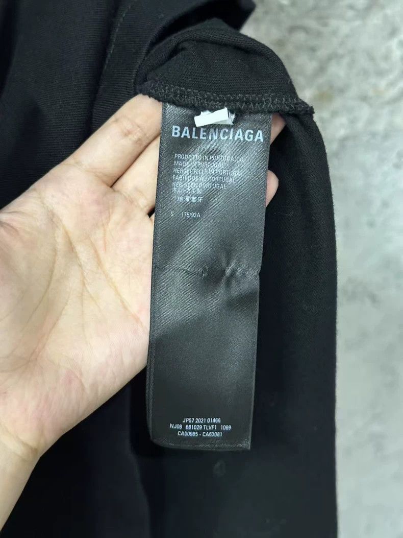 Balenciaga Balenciaga Candy Logo Long Sleeve Shirt-2506 Size US S / EU 44-46 / 1 - 6 Thumbnail