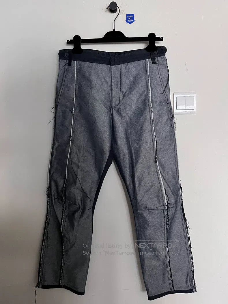 Other Comme Des Garcons size S Patchwork Deconstructed Denim Pan Size US 27 - 3 Thumbnail