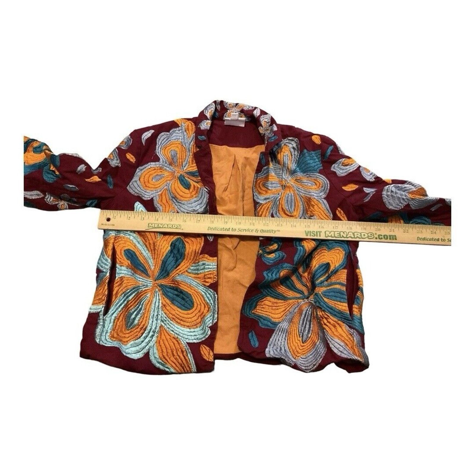 Anthropologie Anthropologie Embroidered Blazer Size XS / US 0-2 / IT 36-38 - 6 Thumbnail