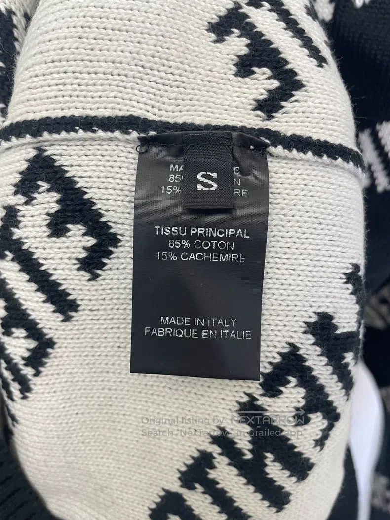 Other Vetements All-Over Logo Black Sweater S Size Size US S / EU 44-46 / 1 - 4 Thumbnail