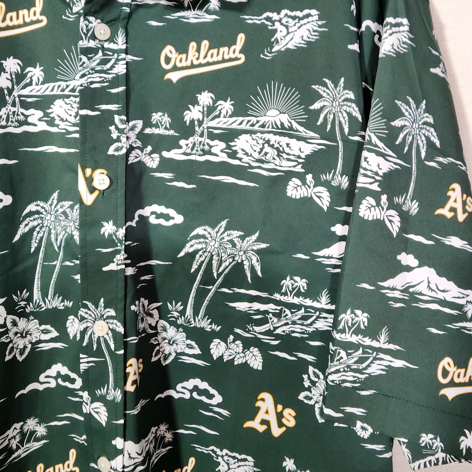 World Series Oakland Athletics MLB Shirts for sale | eBay Oakland A\'s Hawaiian shirt size 3XL