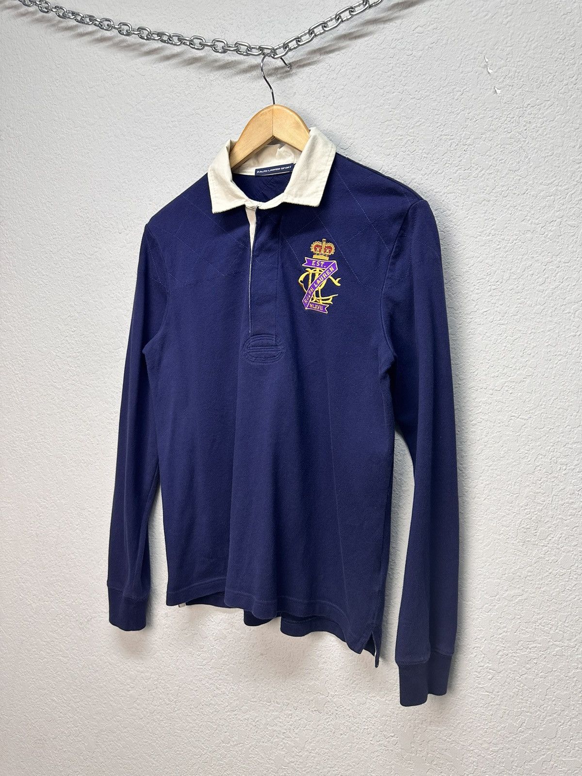 Polo Ralph Lauren Vintage Polo Ralph Lauren Regby Y2K streetwear Double Jacket Size US M / EU 48-50 / 2 - 3 Thumbnail