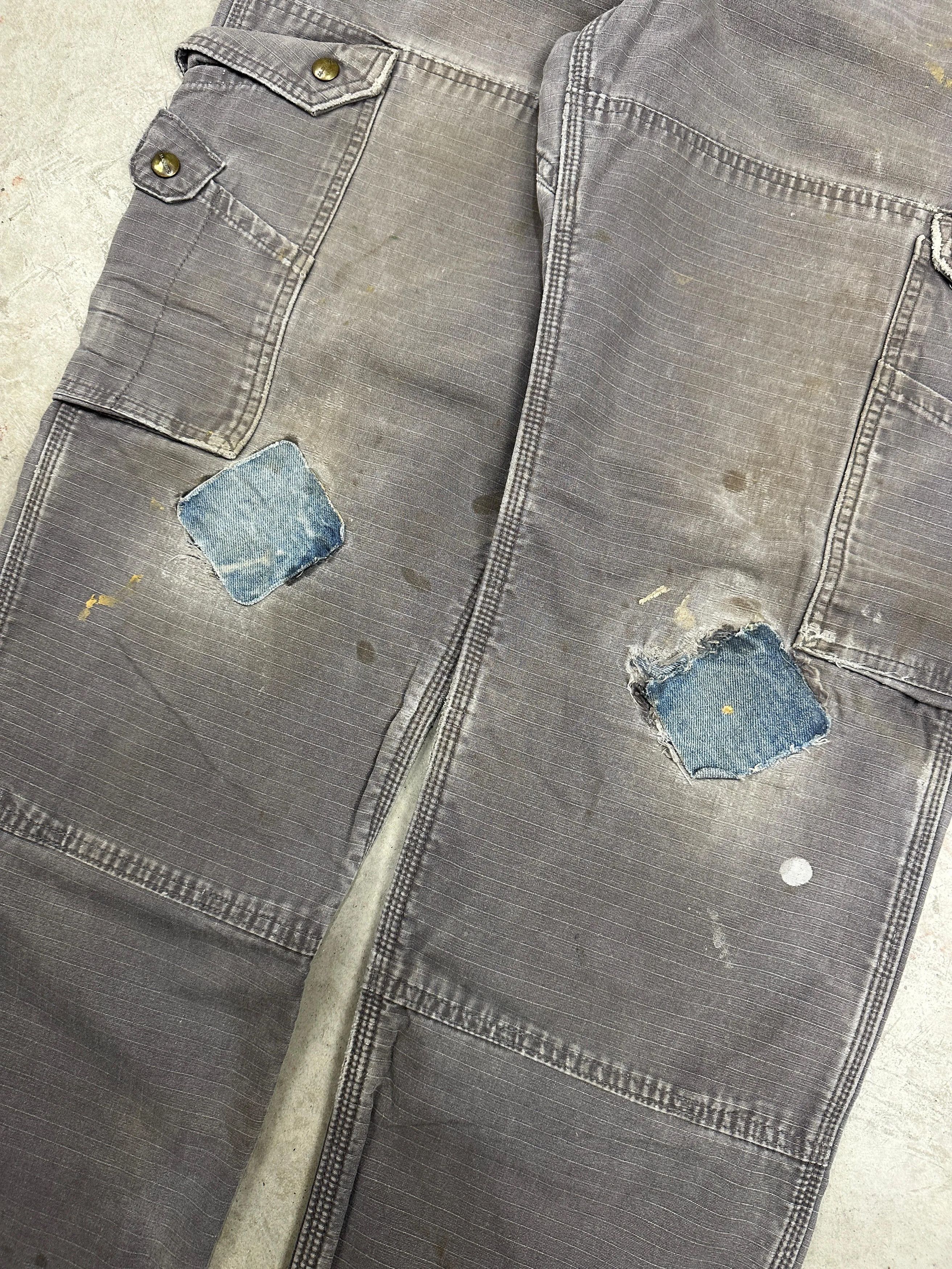 Carhartt Carhartt Workpants Patched Silver Size US 34 / EU 50 - 3 Thumbnail