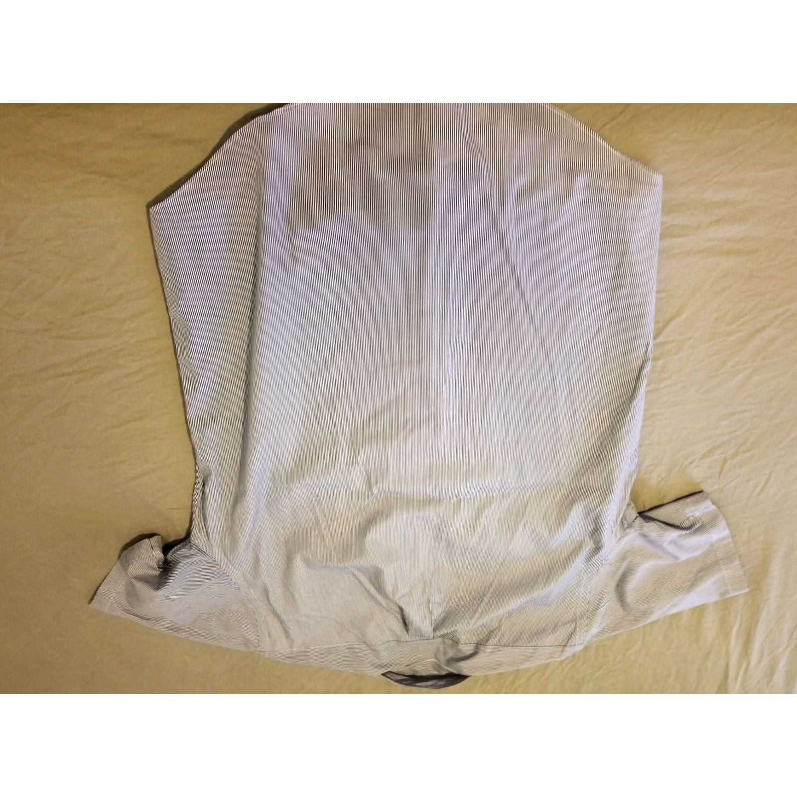 Polo Ralph Lauren Polo Ralph Lauren Mens Shirt Large Blue Button Cotton Short Sleeve Size 42R - 5 Thumbnail