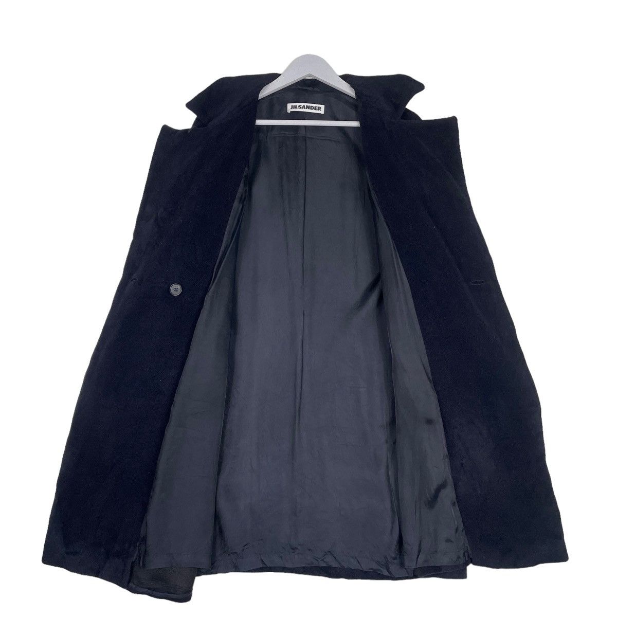 Jil Sander × Raf Simons 💥JIL SANDER BLACK COAT SINGLE BUTTON JACKET Size US M / EU 48-50 / 2 - 10 Thumbnail