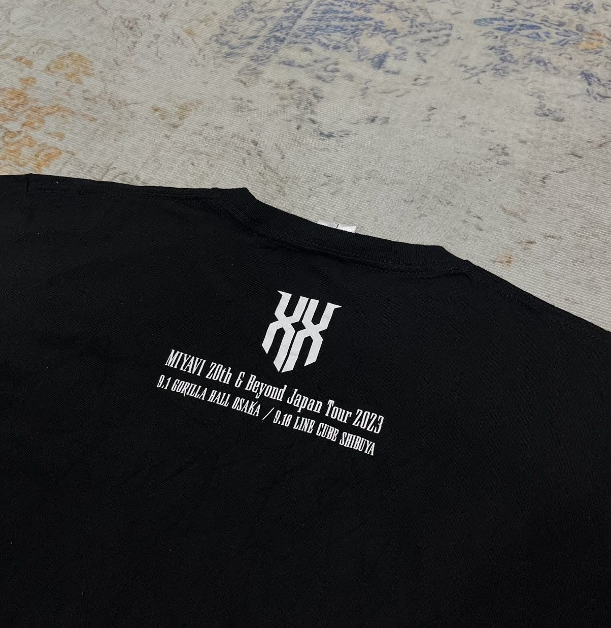 Band Tees Miyavi Ishihara 20th & Beyond Japan Tour 2023 Size US L / EU 52-54 / 3 - 4 Thumbnail