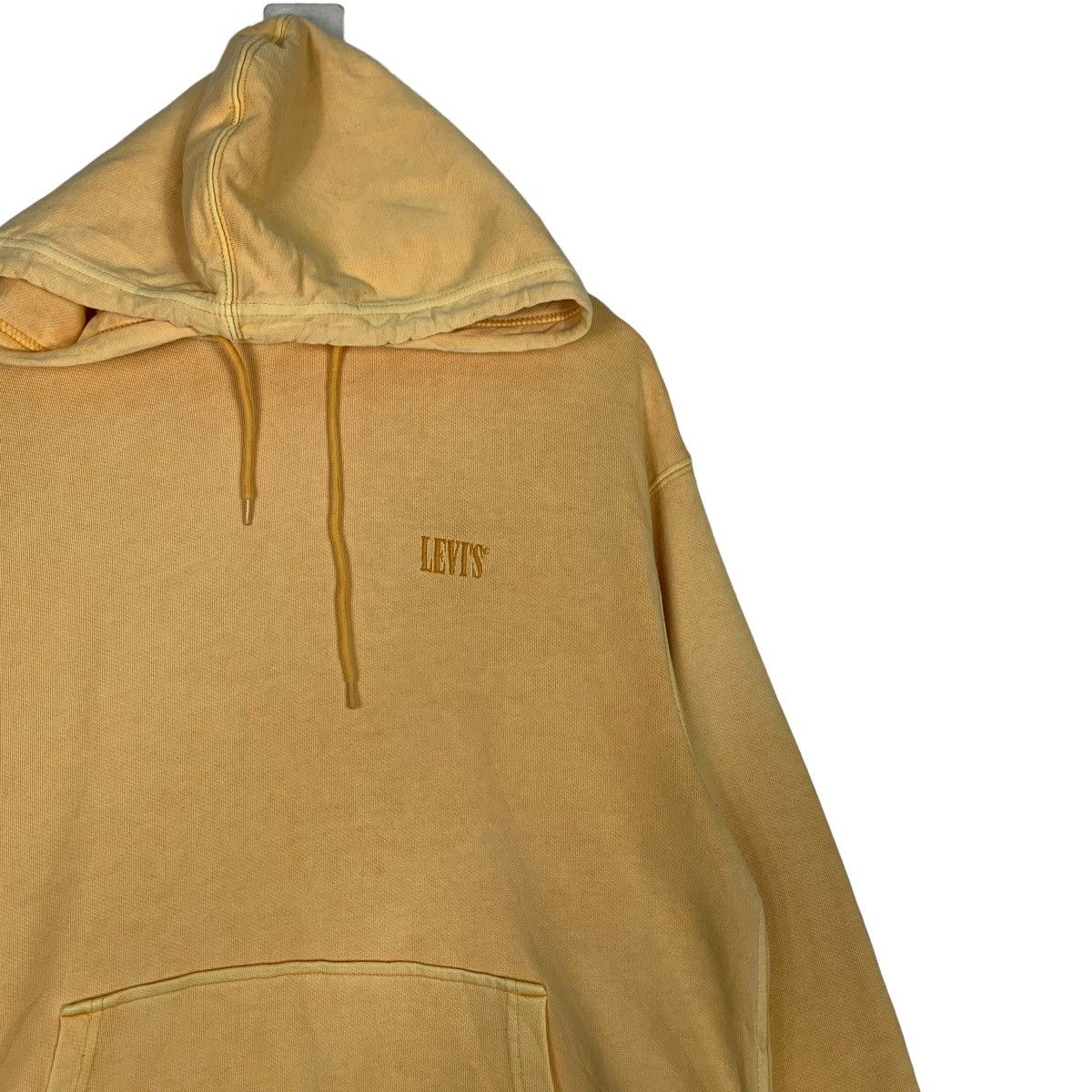 Levi's Levi's Relaxed Fit Yellow Pullover Hoodies #0676-C31 Size US S / EU 44-46 / 1 - 4 Thumbnail