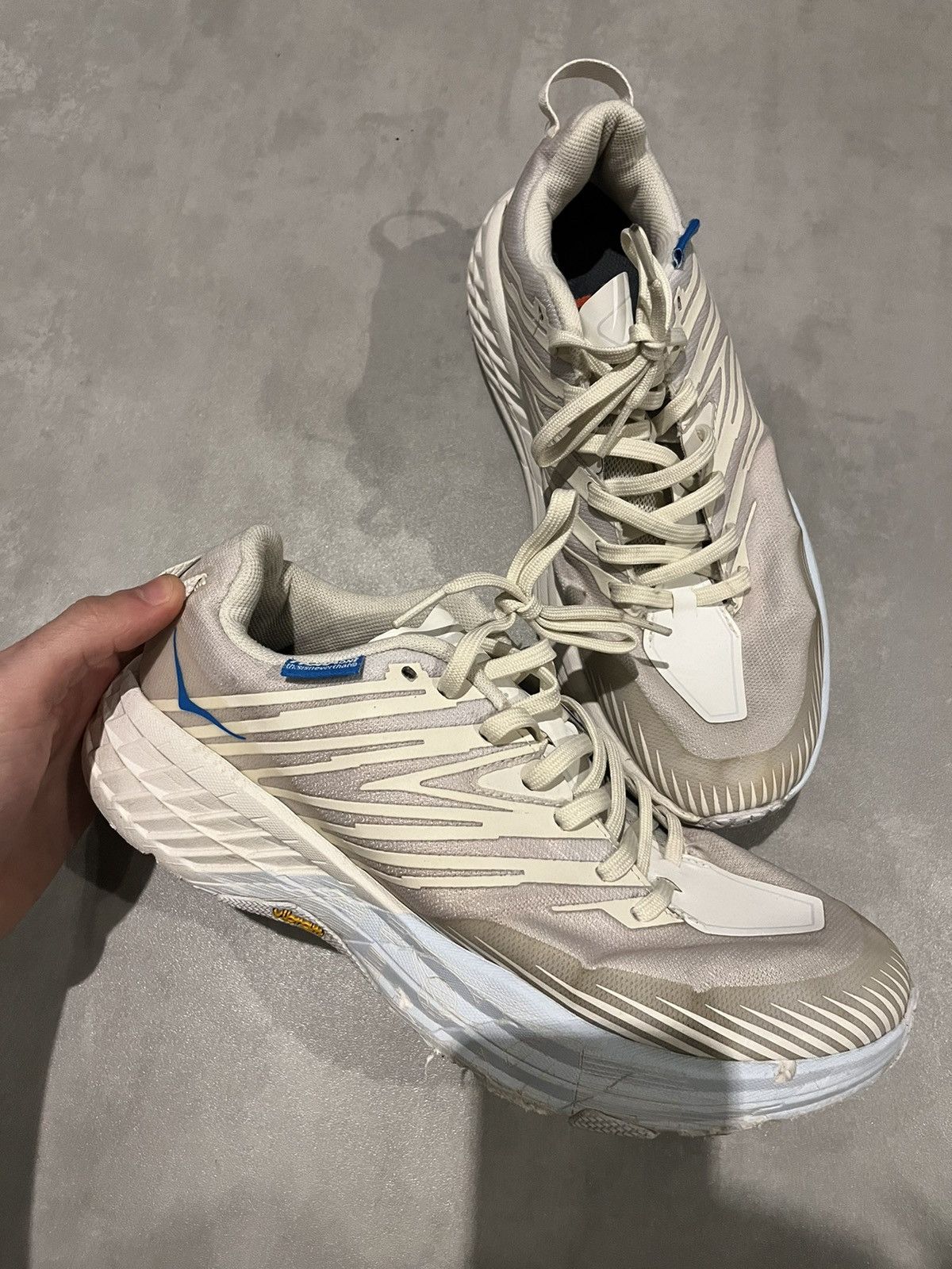 thisisneverthat x hoka hiking shoes