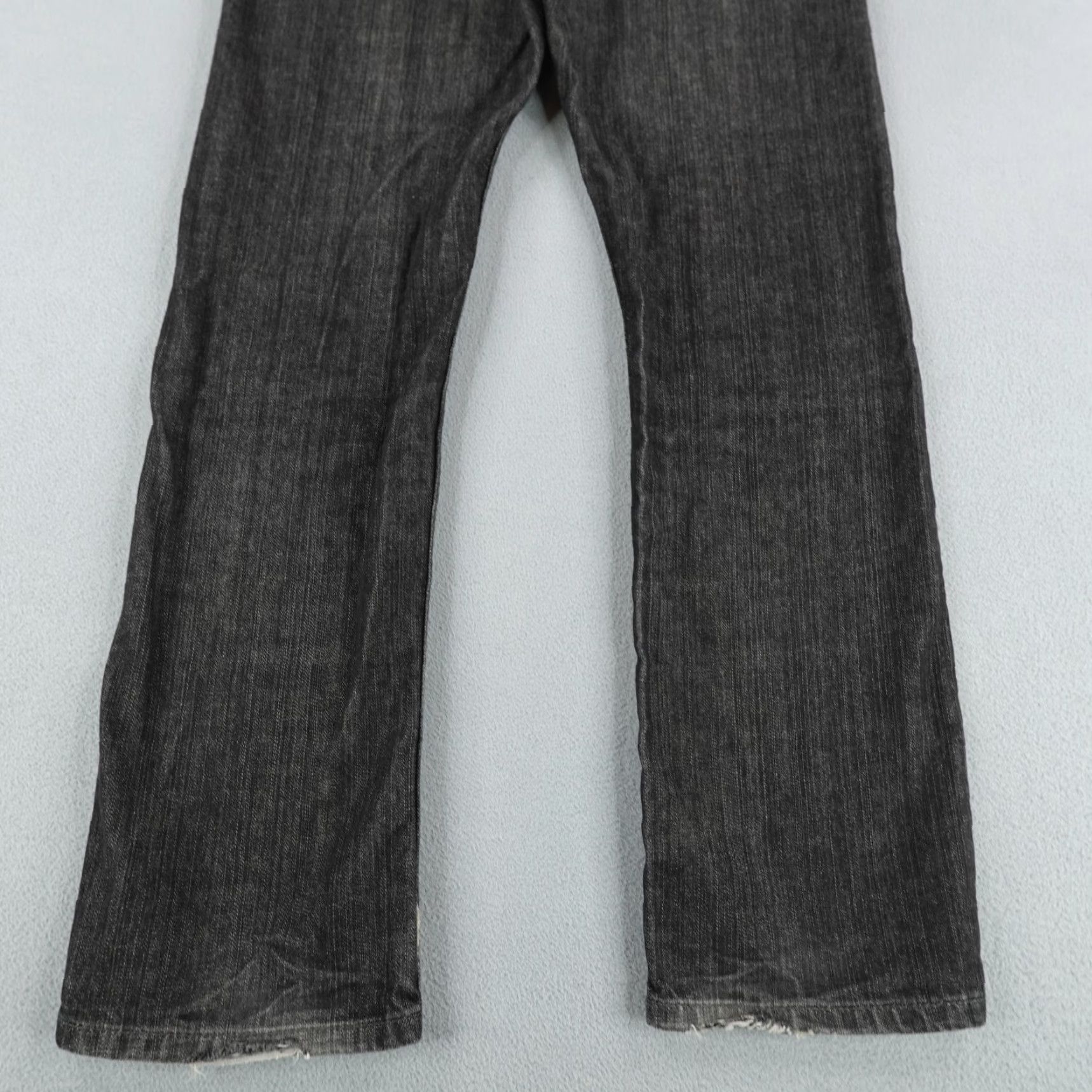 Levi's VINTAGE Levi's Jeans Mens 514 Regular Fit Denim 31x30 Black - Straight Leg, Button-Fly, 90s Style Men’s Pants Size US 30 / EU 46 - 7 Thumbnail
