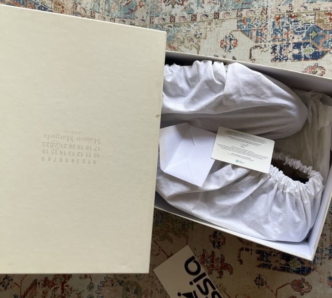 Maison Margiela Maison Margiela Tabi Lug Sole Penny Loafers Black Leather Size US 6 / EU 39 - 9 Thumbnail