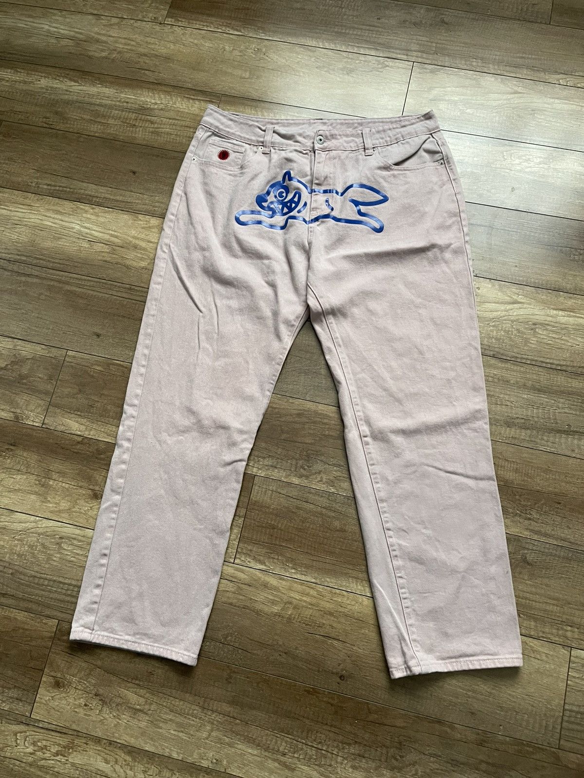 Billionaire Boys Club Billionaire Boys Club Icecream BBC Running Dog Jeans Pants Size US 38 / EU 54 - 2 Thumbnail