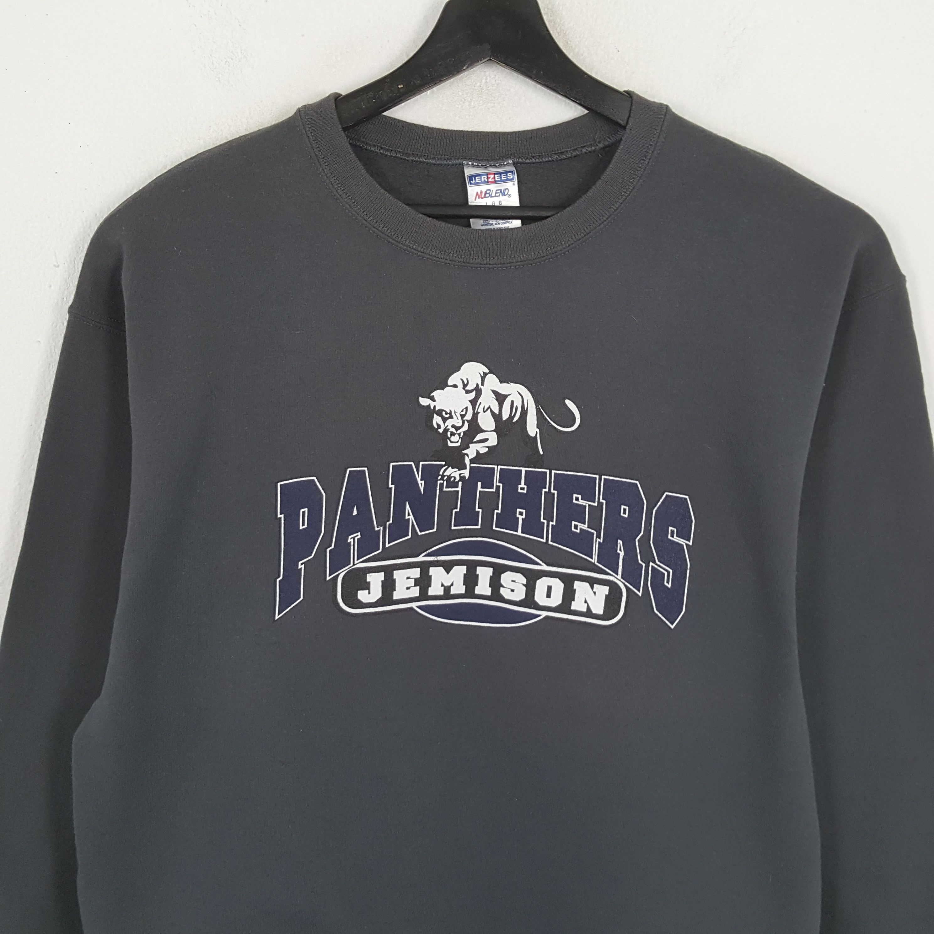 Vintage PANTHERS JEMISON University Collage Sports Style Sweatshirt Size US L / EU 52-54 / 3 - 2 Thumbnail