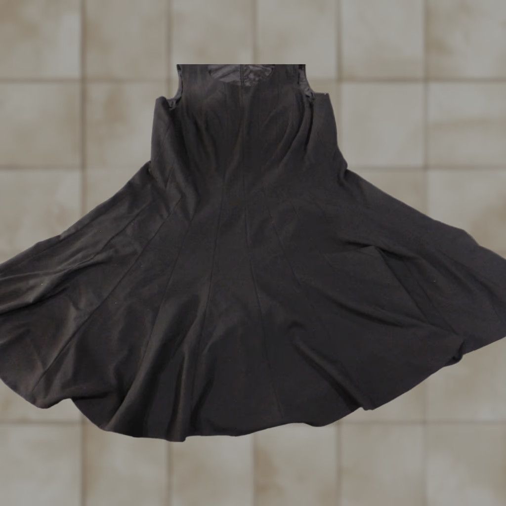 Calvin Klein Calvin Klein Dress Womens M Black Sleeveless Fit And Flare Knee Length A-Line Party Cocktail Size M / US 6-8 / IT 42-44 - 1 Thumbnail