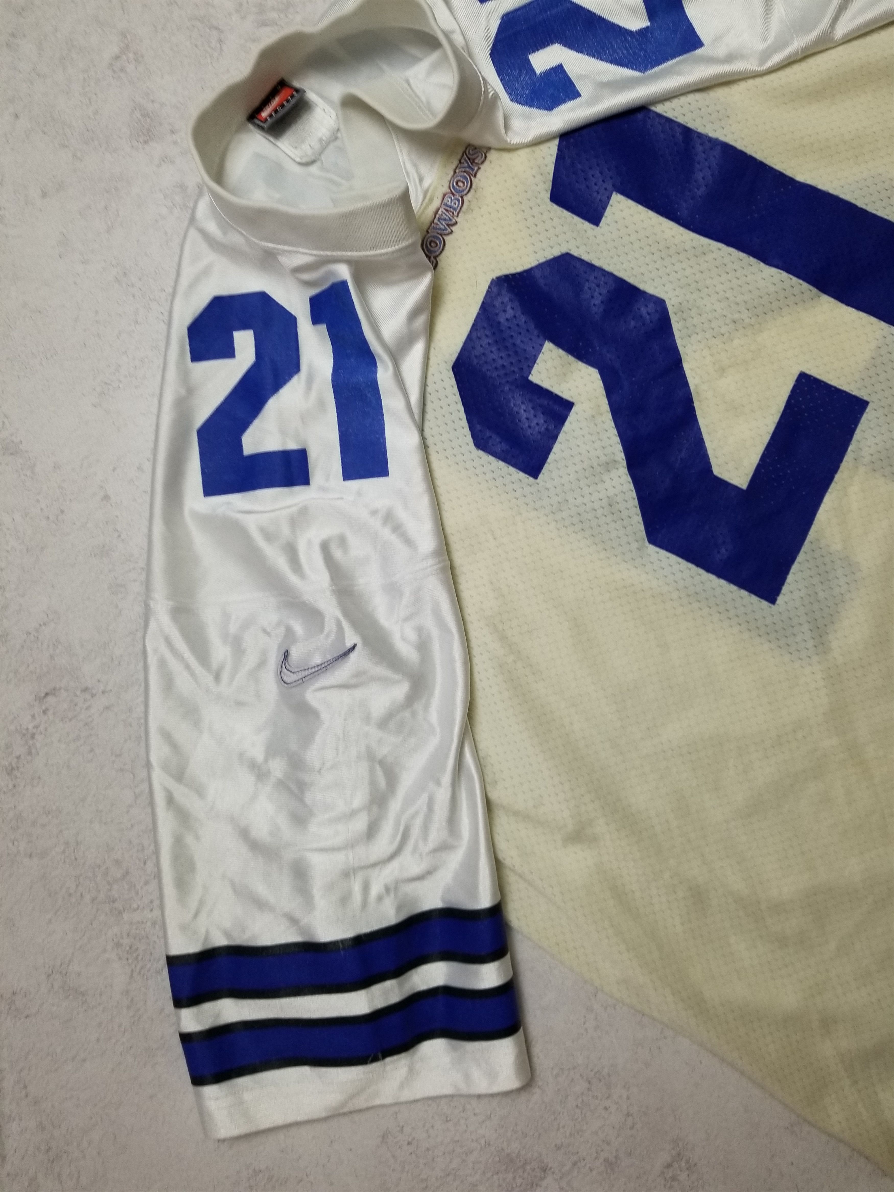 Nike Deion Sanders Dallas Cowboys Nike home NFL Jersey Size US XXL / EU 58 / 5 - 15 Thumbnail