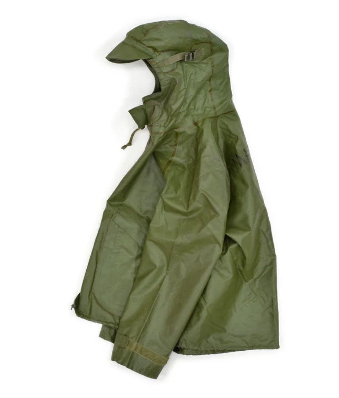Vintage 1980’s Vintage Military RAIN Jacket Coat Size US S / EU 44-46 / 1 - 2 Thumbnail