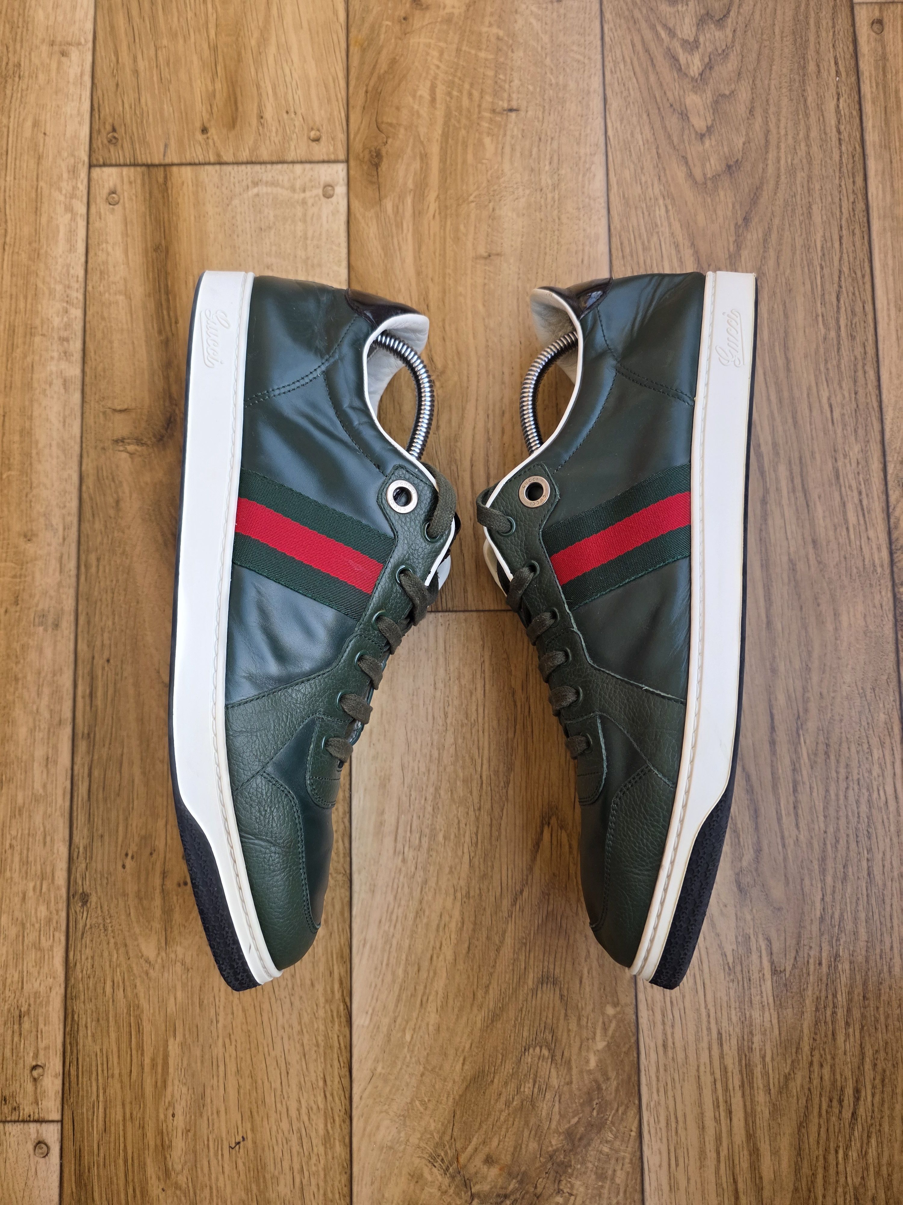 Gucci Gucci Web Low Top Sneakers Size US 14 / EU 47 - 4 Thumbnail