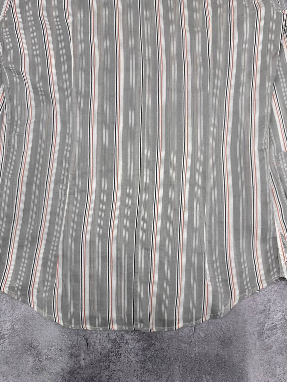 Dolce & Gabbana Dolce & Gabbana Tailored Fit Striped Shirt Beige Grey Size S Size US S / EU 44-46 / 1 - 10 Thumbnail