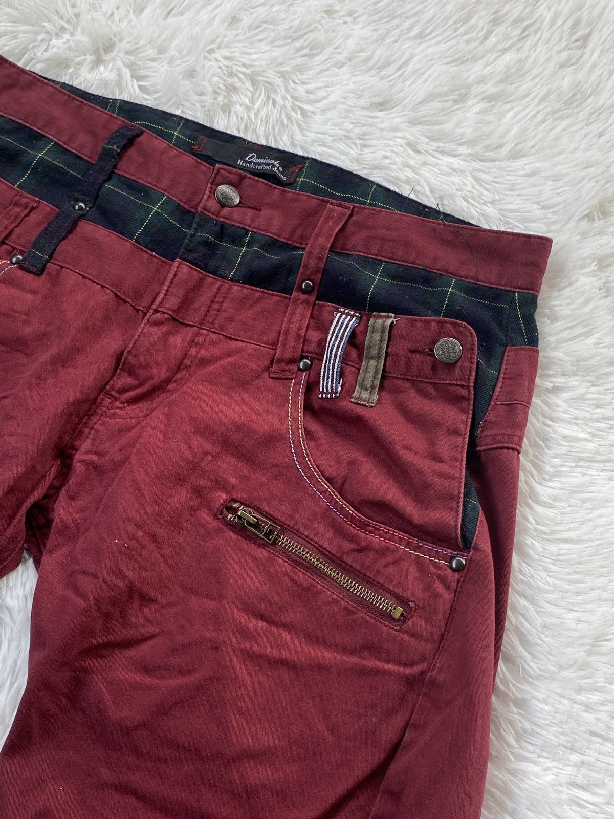 Seditionaries 🔥OFFER NOW🔥Dominated Handcrafted Jeans Japan Double Waist Size US 34 / EU 50 - 5 Thumbnail
