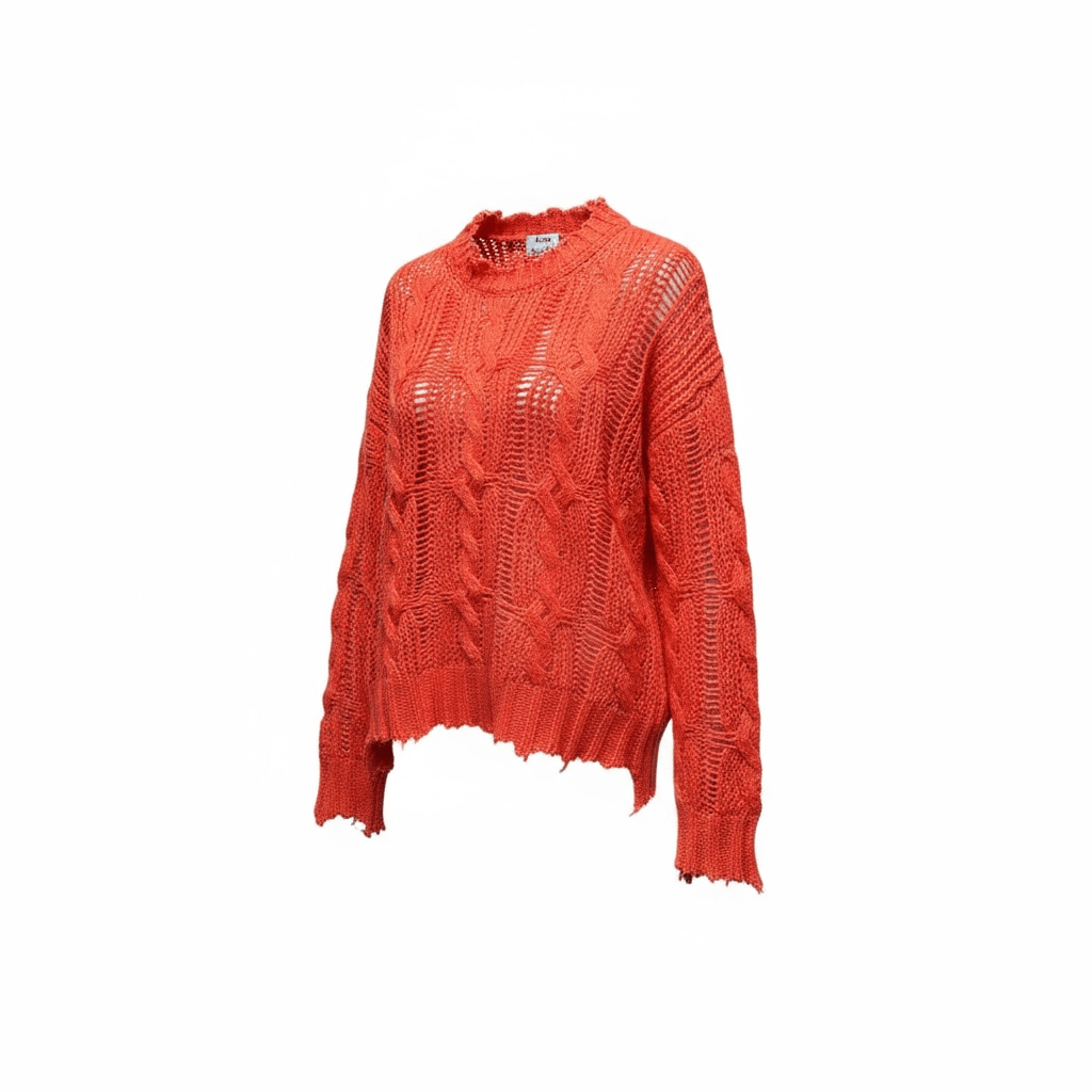 RARE GRAIL acne intricate weave knit sweater